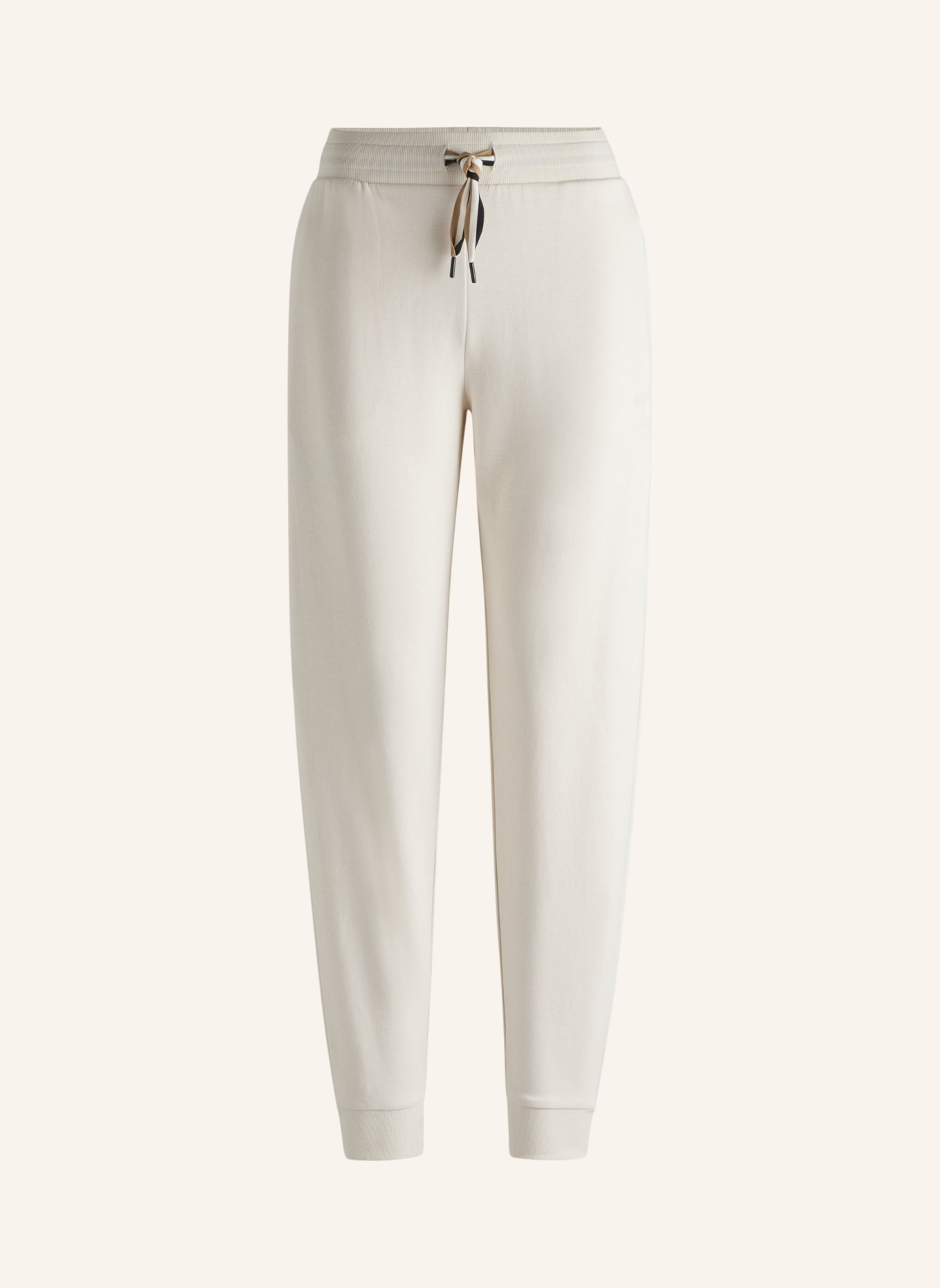 BOSS Loungewear Unterteil CP STRIPE_PANTS CUFF, Farbe: WEISS (Bild 1)