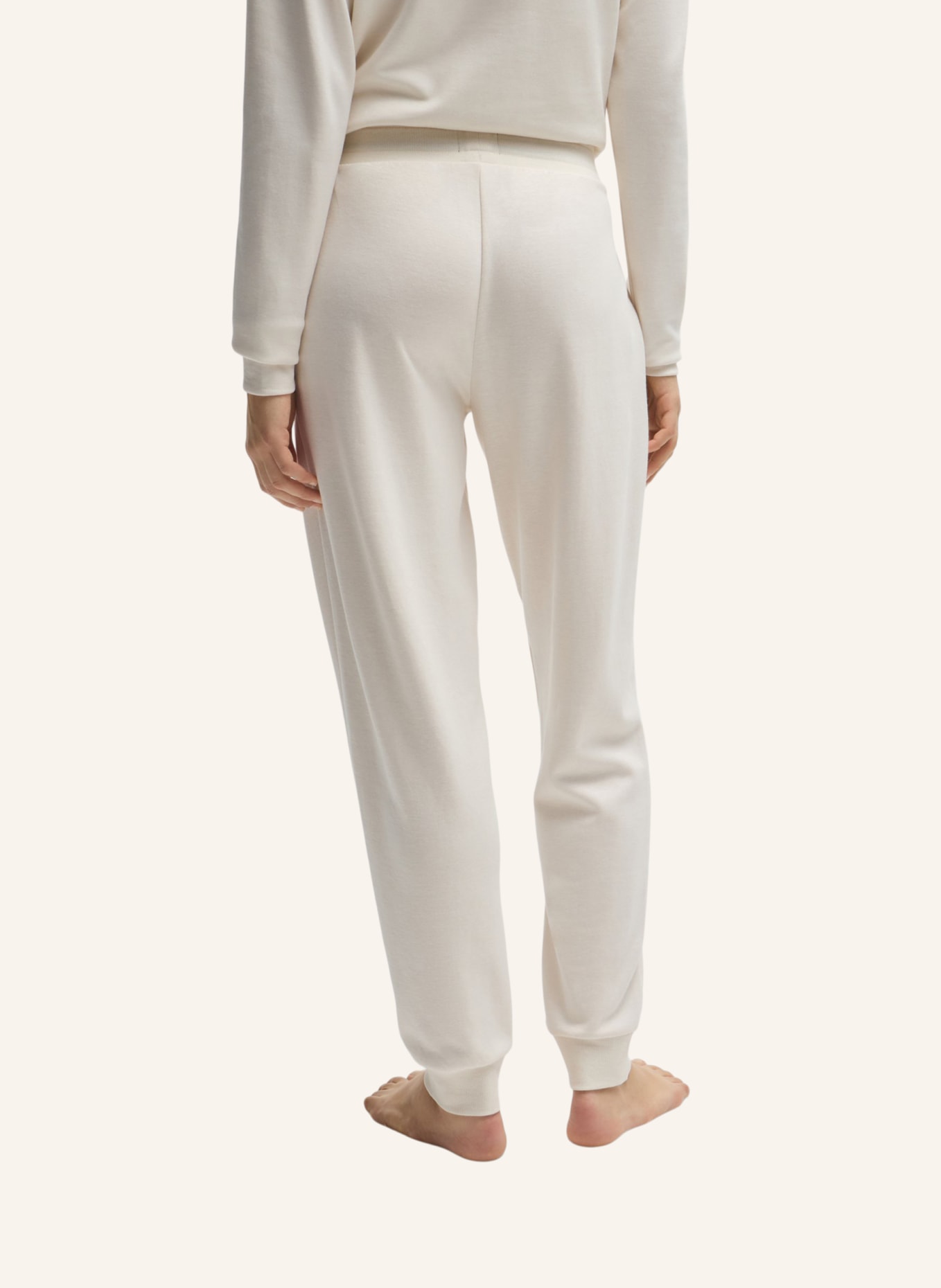 BOSS Loungewear Unterteil CP STRIPE_PANTS CUFF, Farbe: WEISS (Bild 2)