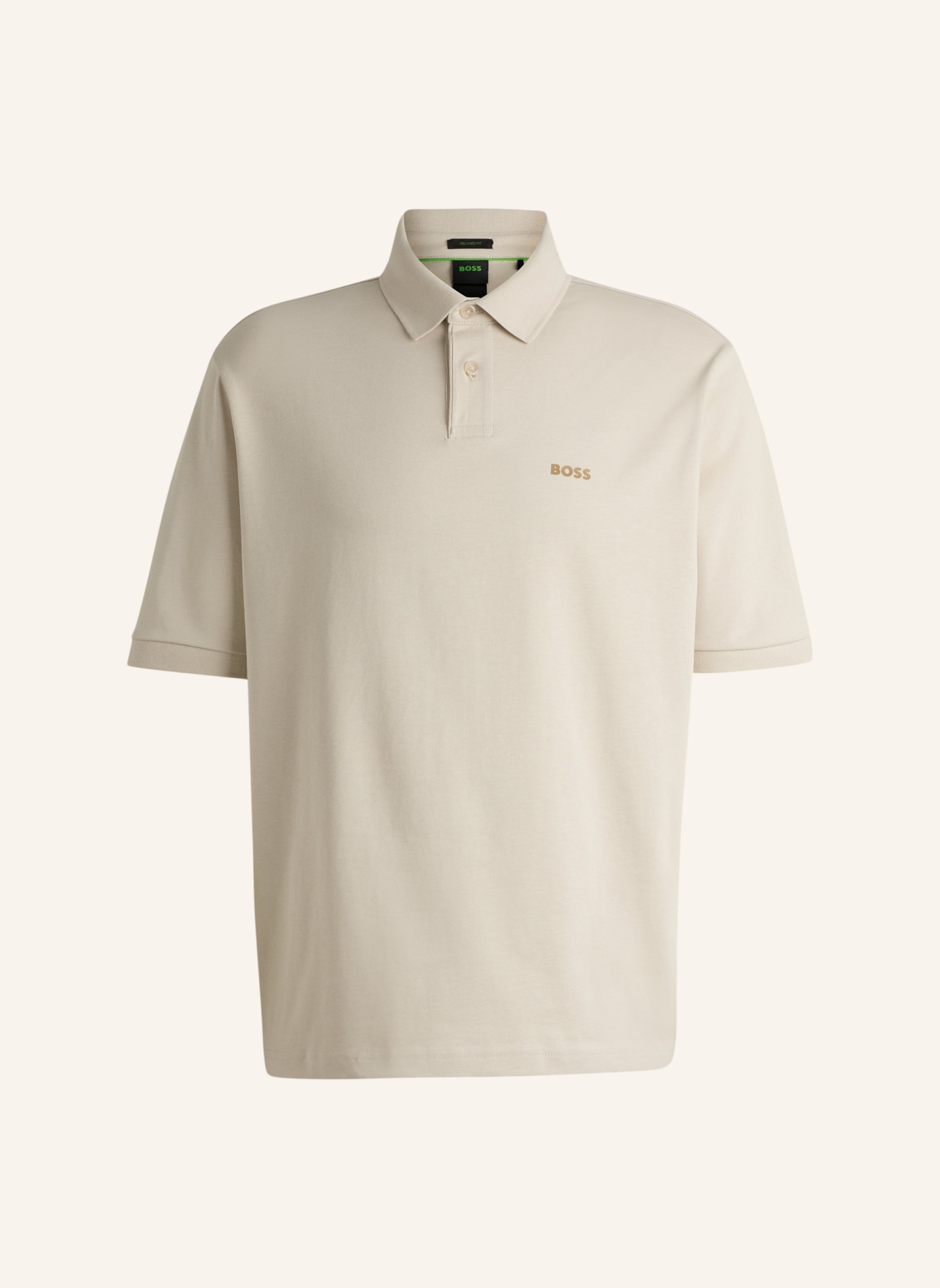 BOSS Poloshirt PAVEL Relaxed Fit, Farbe: BEIGE (Bild 1)