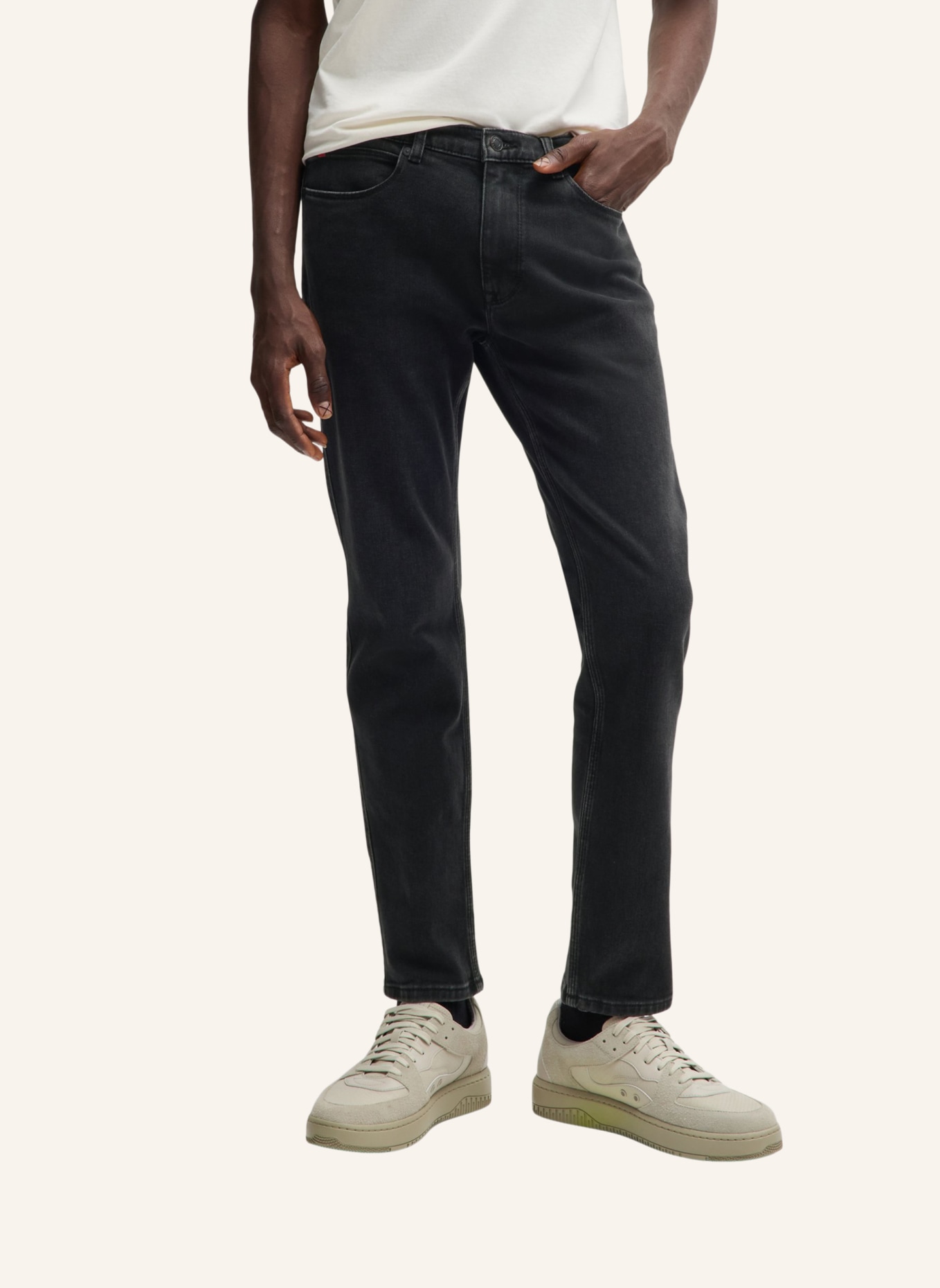 HUGO Jeans HUGO 734 Extra-Slim Fit, Farbe: SCHWARZ (Bild 5)