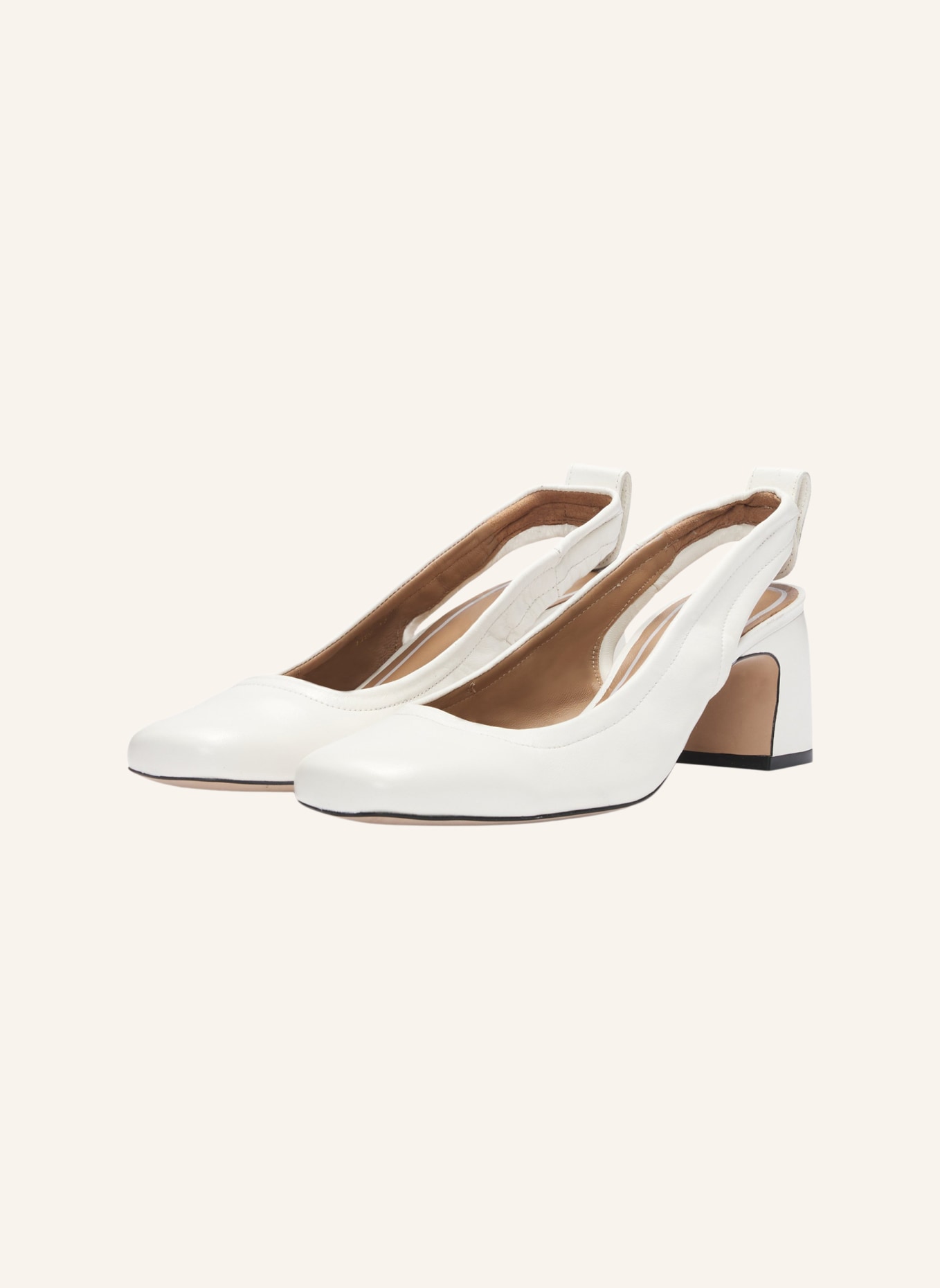 BOSS Pumps LUARA_SLB60_NABB, Farbe: WEISS (Bild 1)