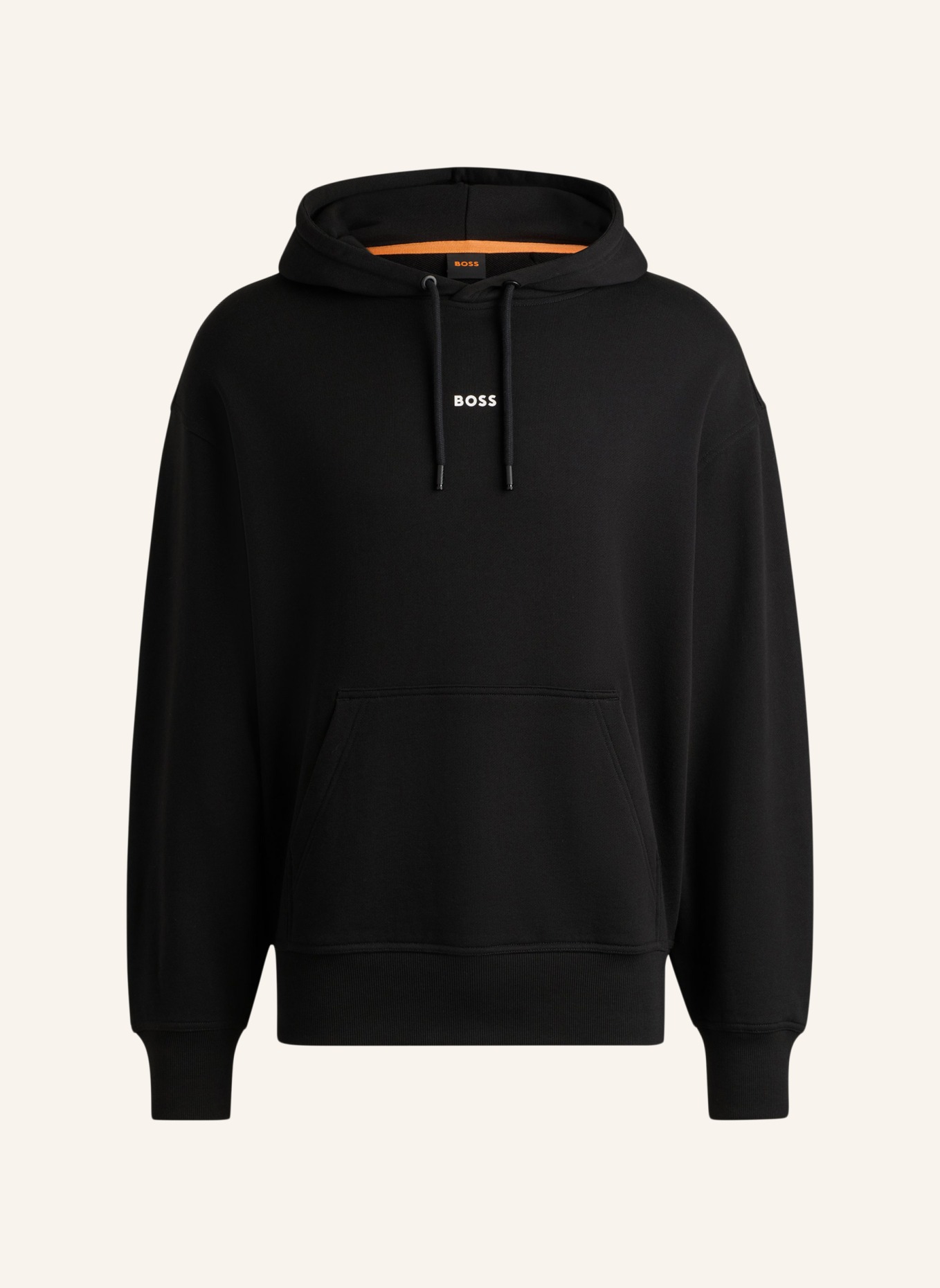 BOSS Sweatshirt WESMALLHOOD Regular Fit, Farbe: SCHWARZ (Bild 1)