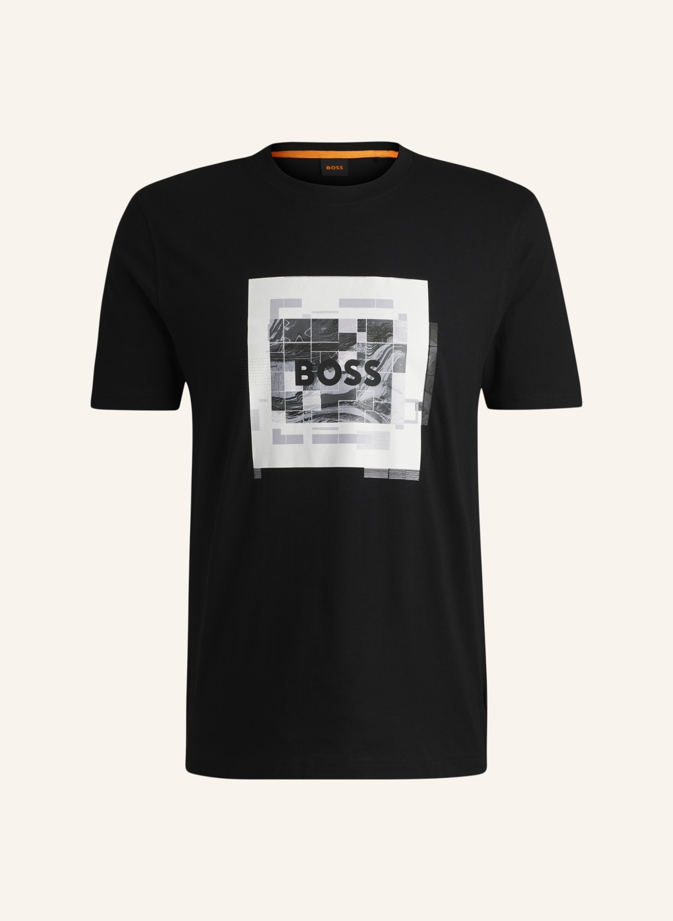 BOSS T-Shirt TE_URBAN Regular Fit, Farbe: SCHWARZ (Bild 1)