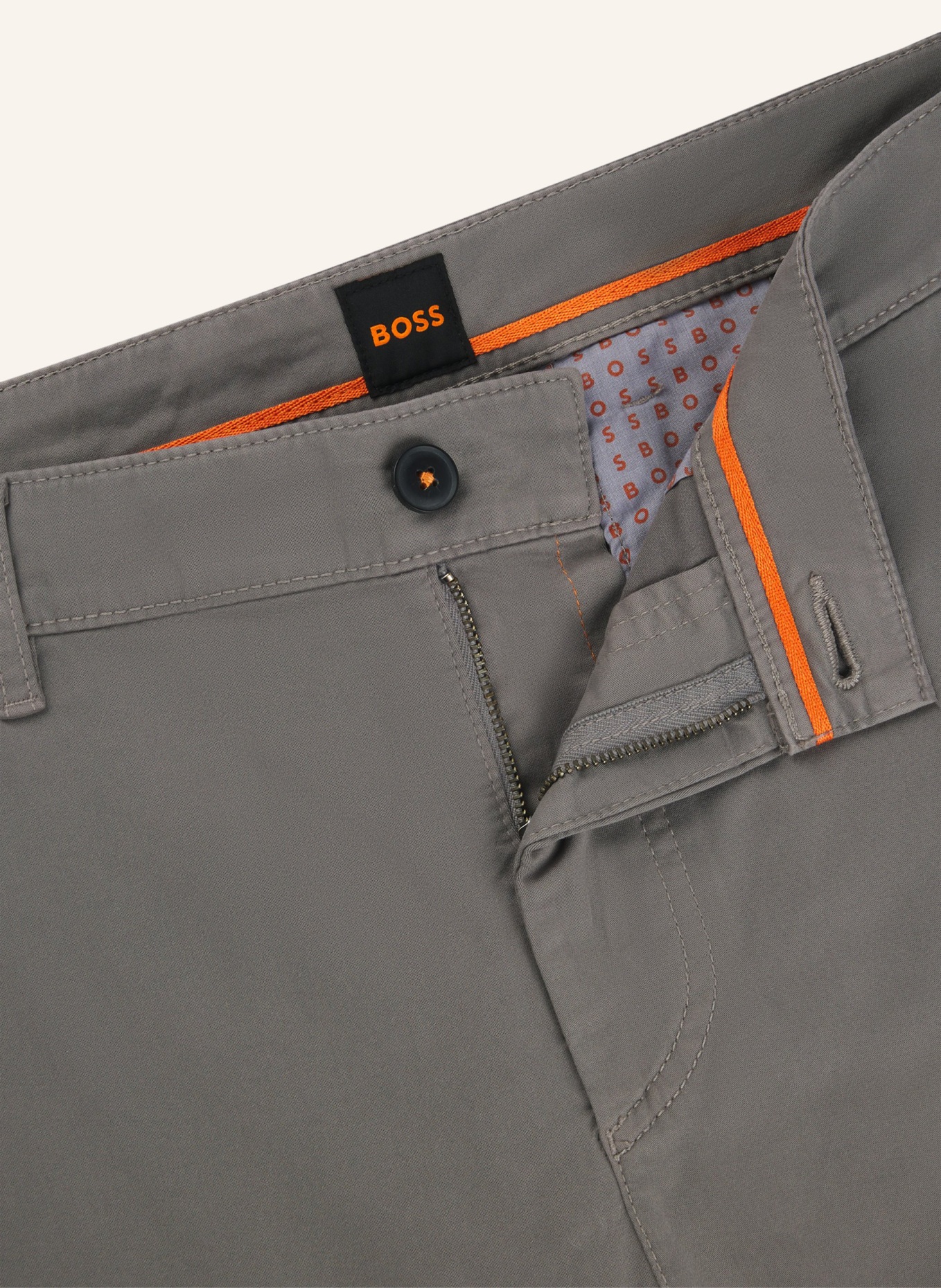 BOSS Casual Hose CHINO_TAPERED, Farbe: GRAU (Bild 2)