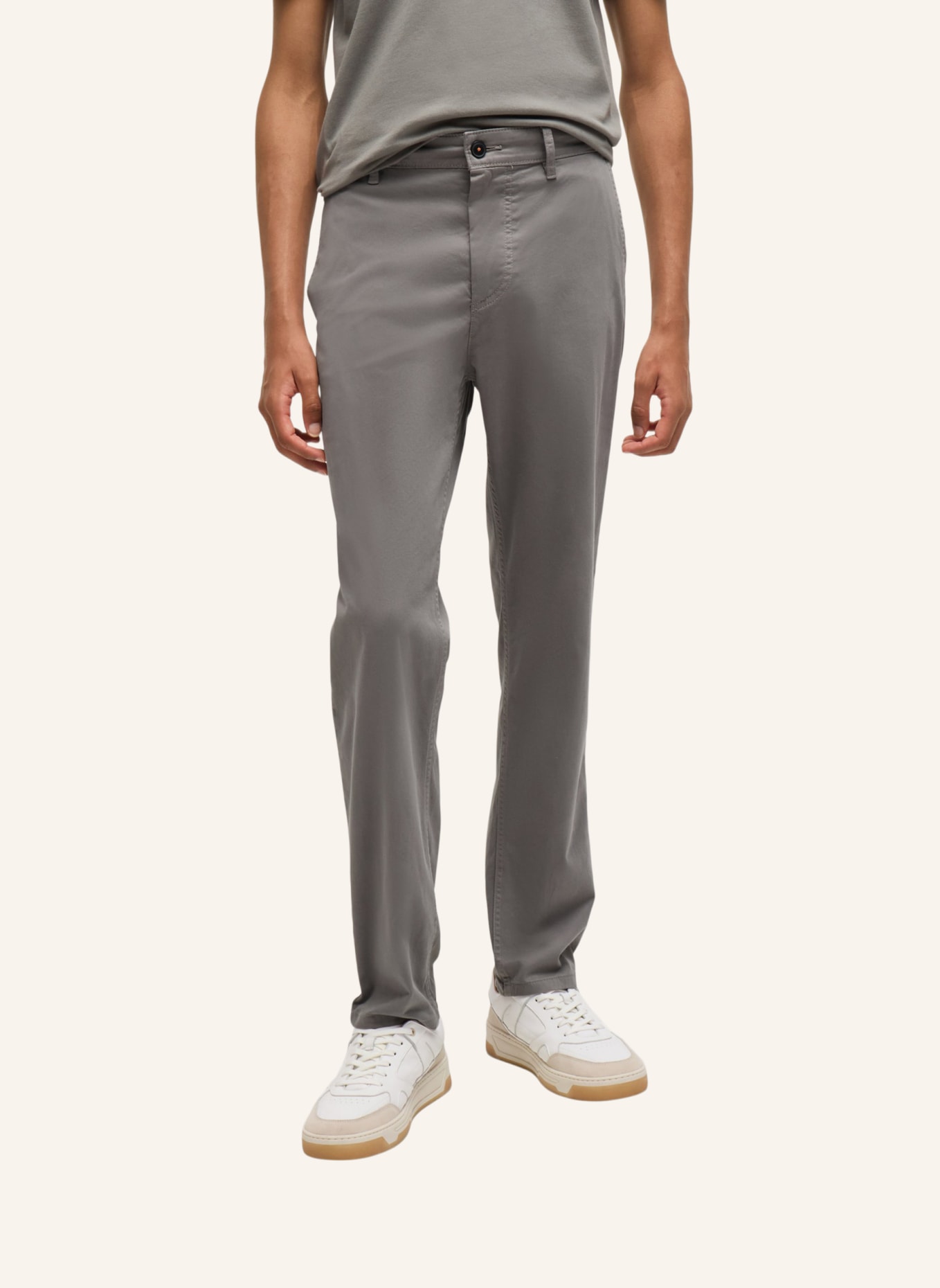 BOSS Casual Hose CHINO_TAPERED, Farbe: GRAU (Bild 5)