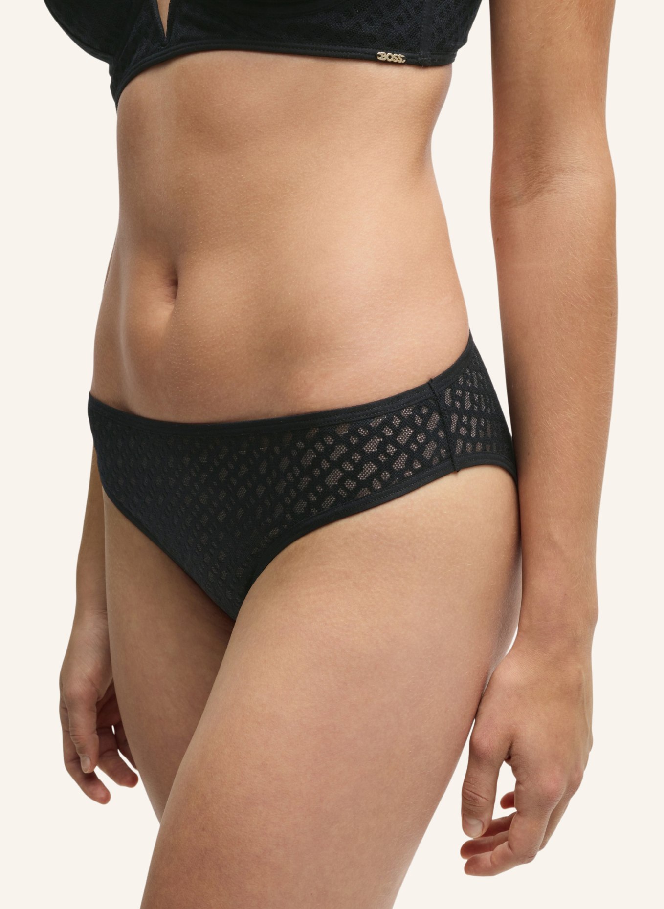 BOSS Slip BRIEF B LACE, Farbe: SCHWARZ (Bild 3)