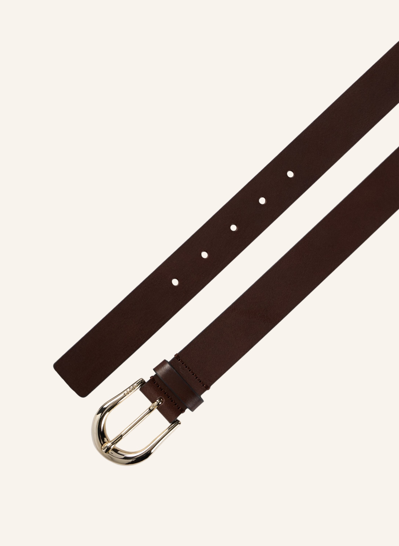 BOSS Casual Gürtel CAROL BELT 3CM-VC, Farbe: DUNKELBRAUN (Bild 2)