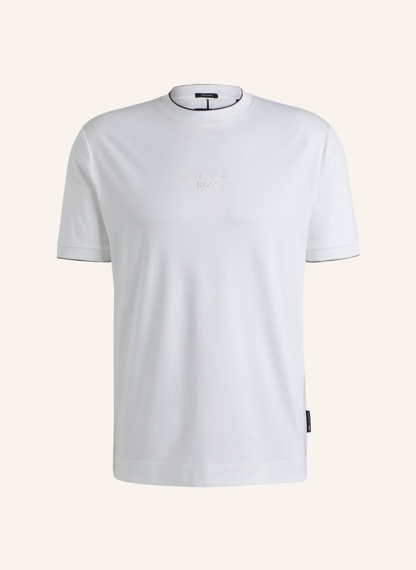 BOSS T-Shirt H-THOMPSON 40_PS Regular Fit, Farbe: WEISS (Bild 1)