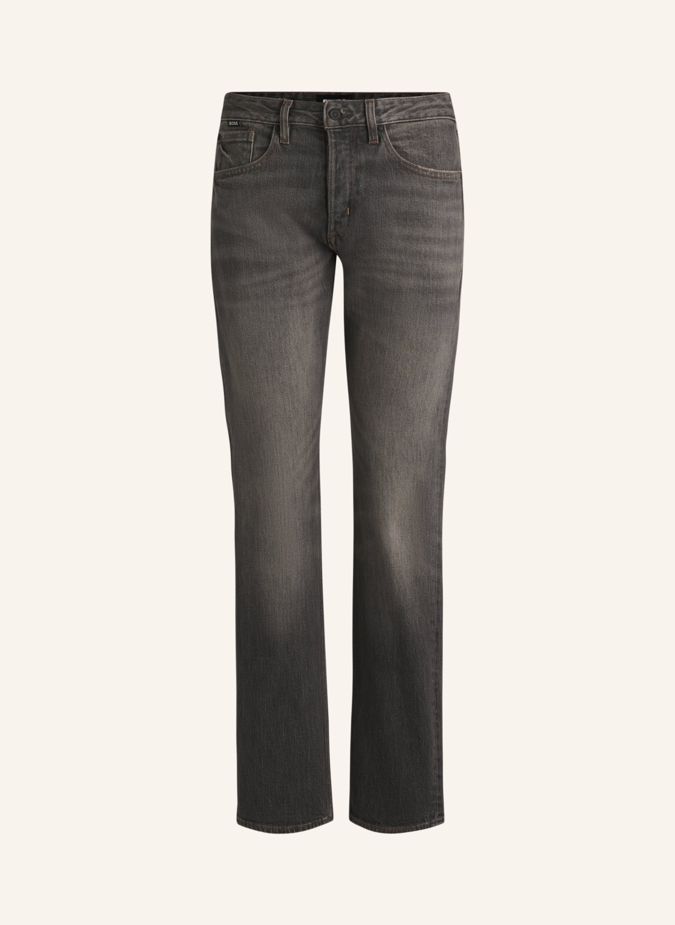 BOSS Jeans HEIGHT-CLASSIC JEAN Regular Fit, Farbe: SCHWARZ (Bild 1)