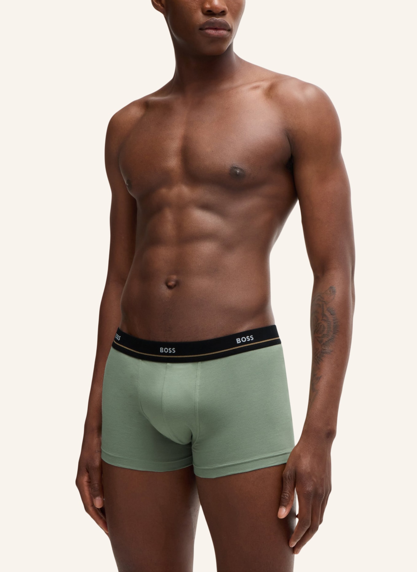 BOSS Boxershort TRUNK 5P ESSENTIAL, Farbe: BEIGE (Bild 6)