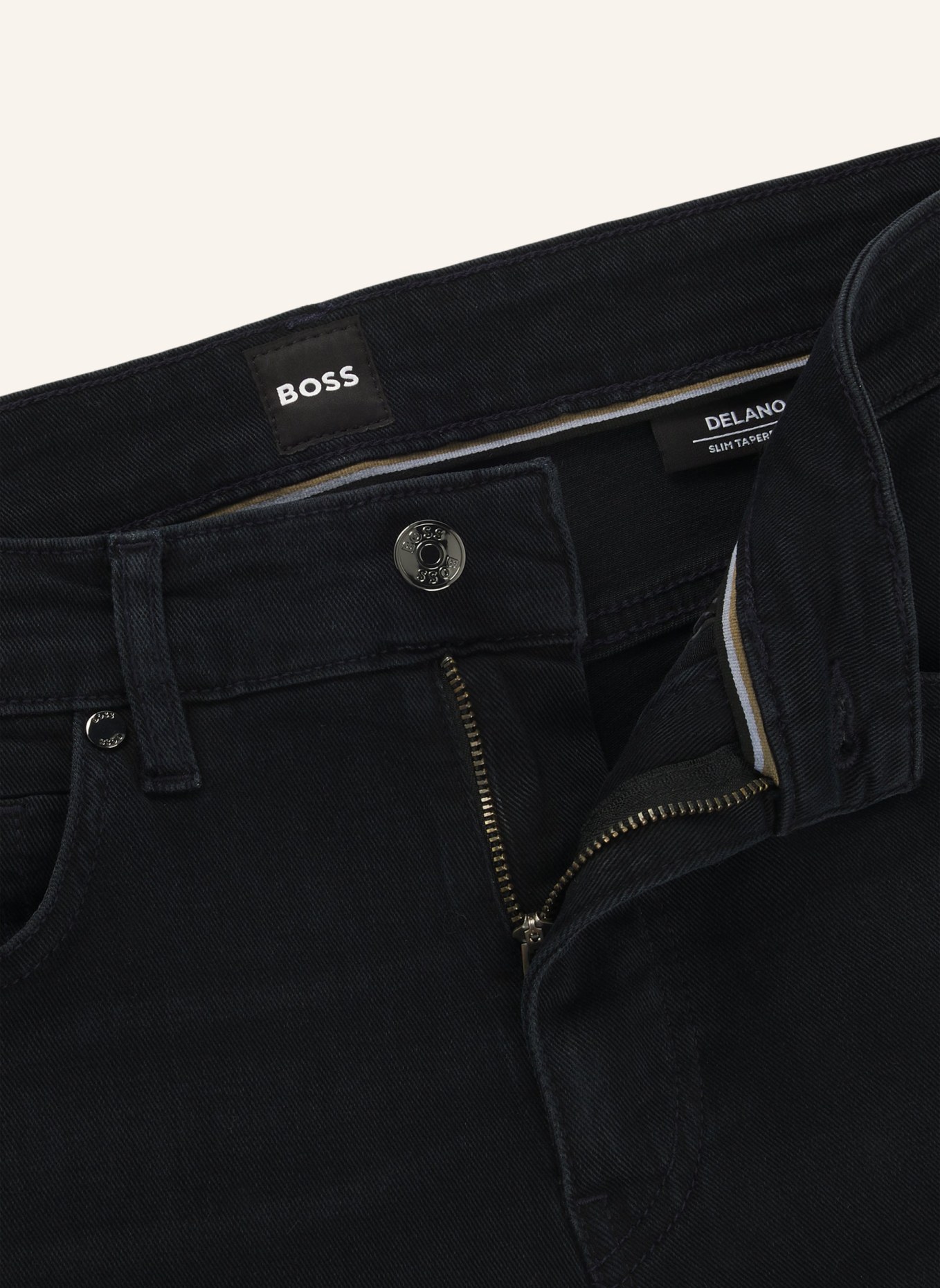 BOSS Jeans H-DELANO Slim Fit, Farbe: SCHWARZ (Bild 2)