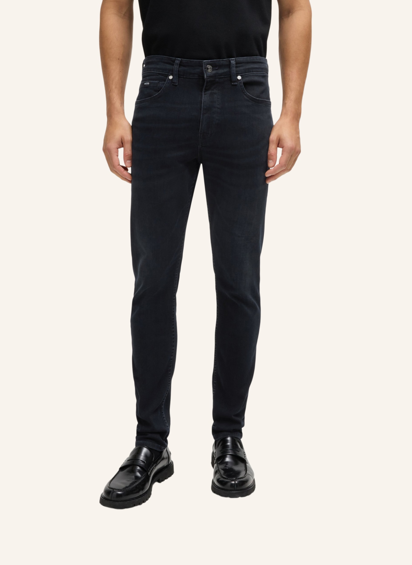 BOSS Jeans H-DELANO Slim Fit, Farbe: SCHWARZ (Bild 5)