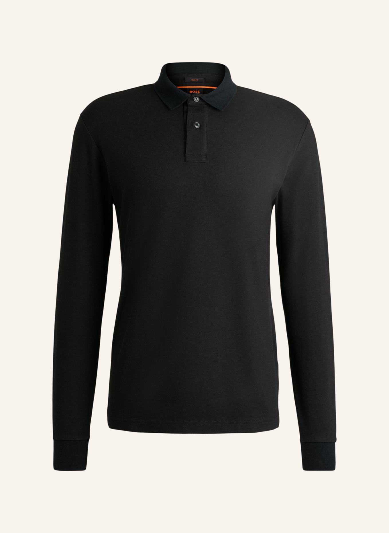 BOSS Poloshirt PASSERBY Slim Fit, Farbe: SCHWARZ (Bild 1)