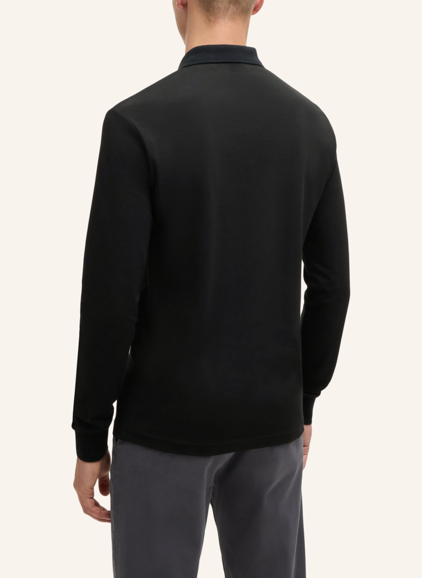BOSS Poloshirt PASSERBY Slim Fit, Farbe: SCHWARZ (Bild 2)