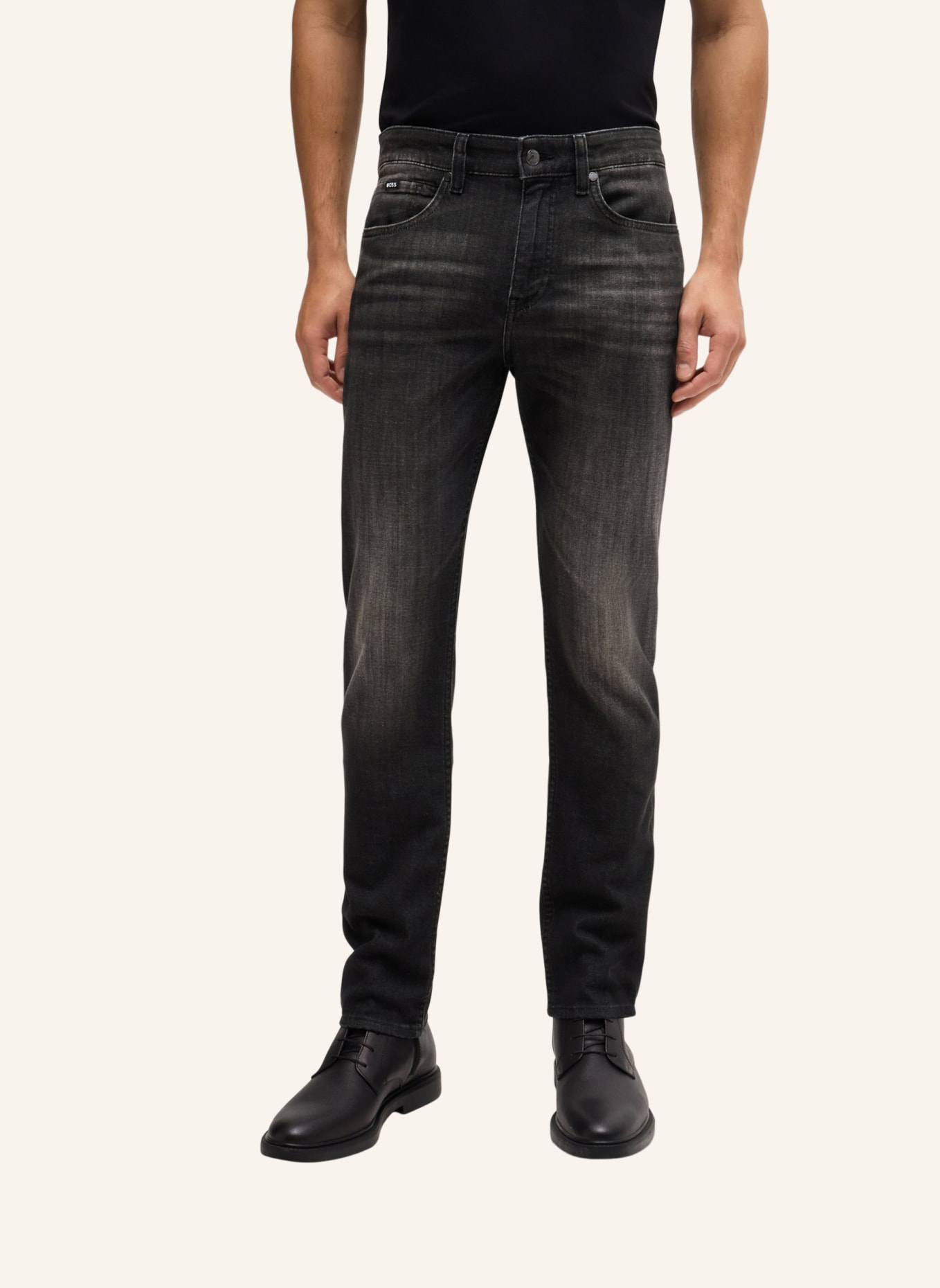 BOSS Jeans H-DELAWARE Slim Fit, Farbe: DUNKELGRAU (Bild 5)