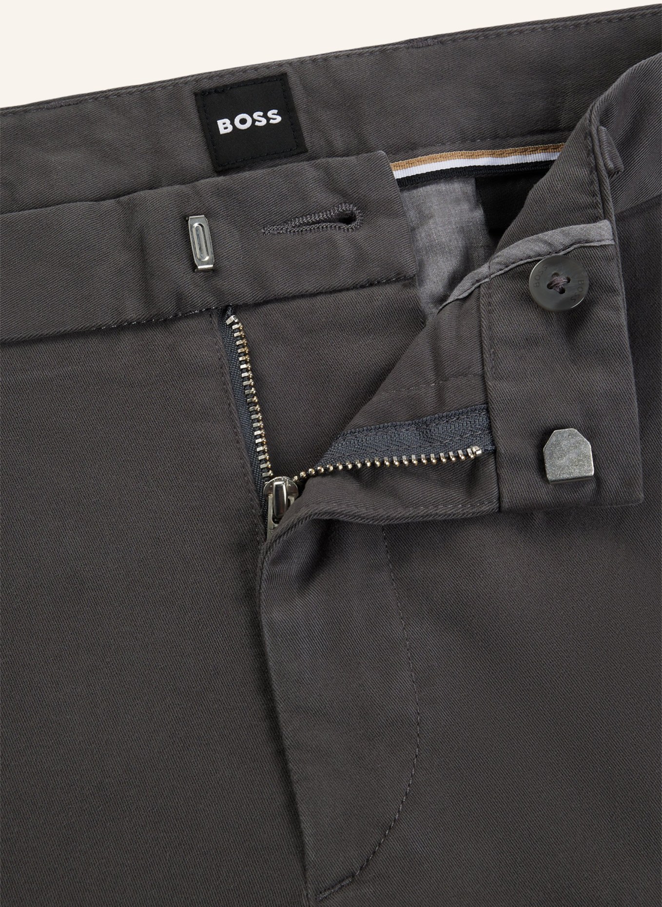 BOSS Chino KAITO1 Slim Fit, Farbe: GRAU (Bild 2)