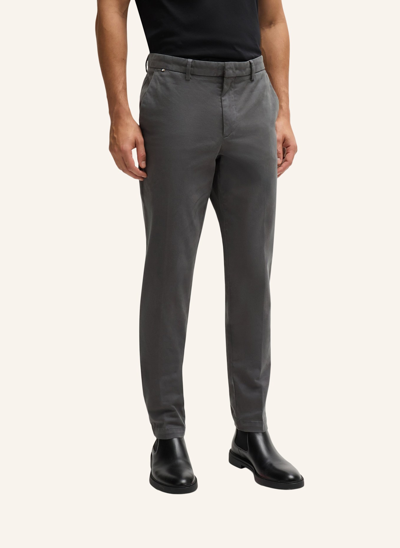 BOSS Chino KAITO1 Slim Fit, Farbe: GRAU (Bild 5)