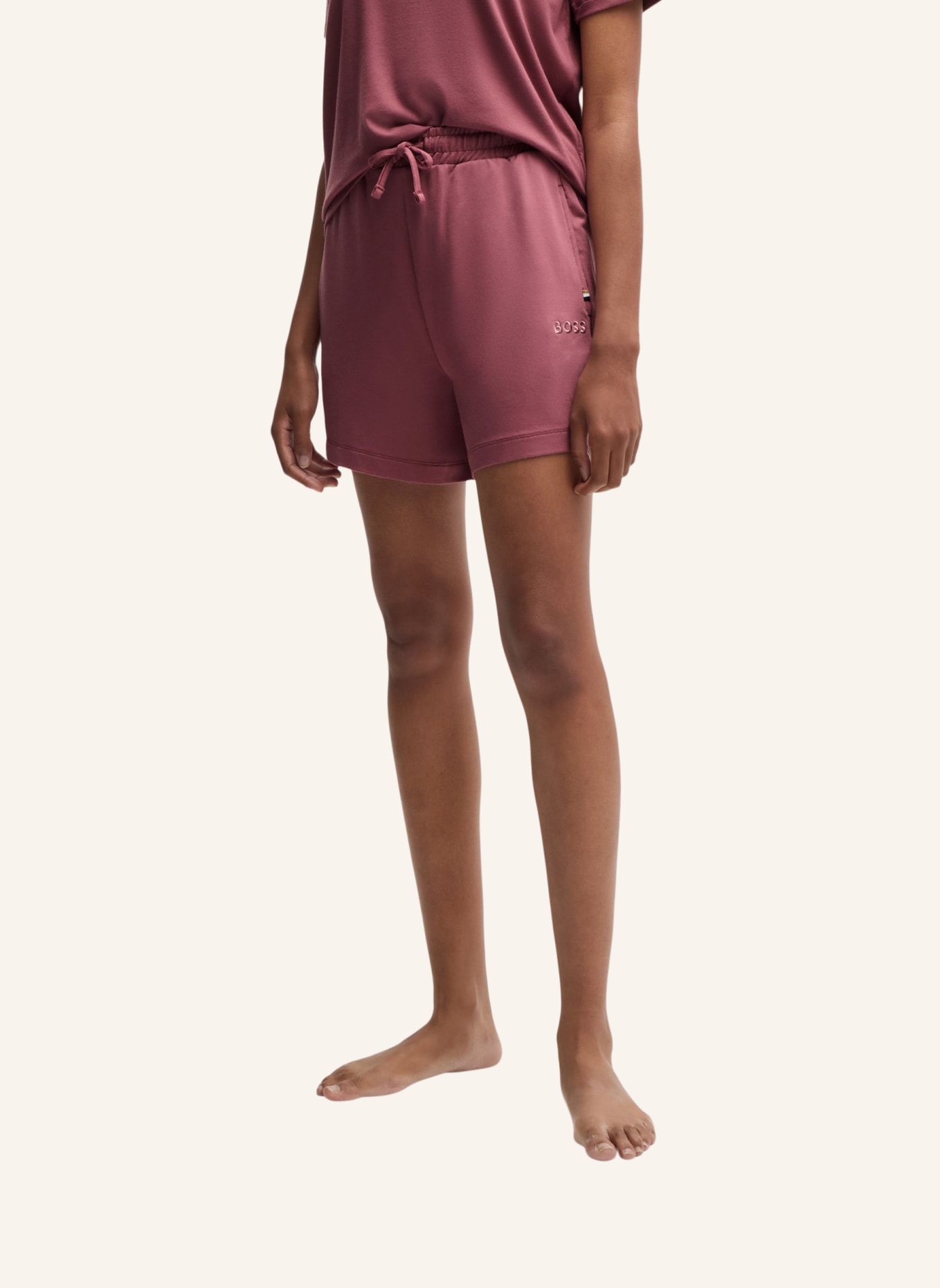 BOSS Loungewear Unterteil SELECT SHORTS, Farbe: HELLROT (Bild 4)