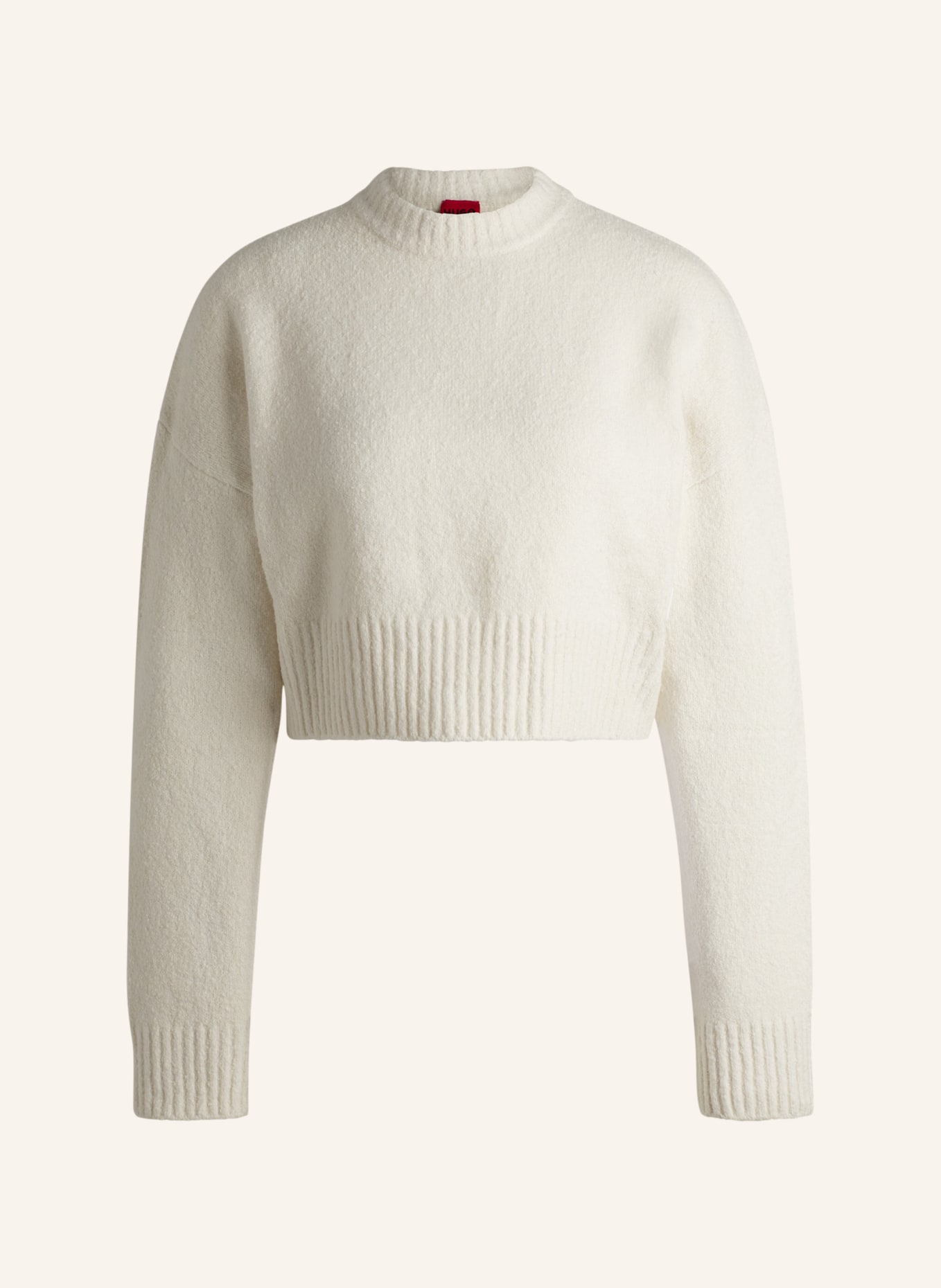 HUGO Pullover SELLEN Relaxed Fit, Farbe: WEISS (Bild 1)