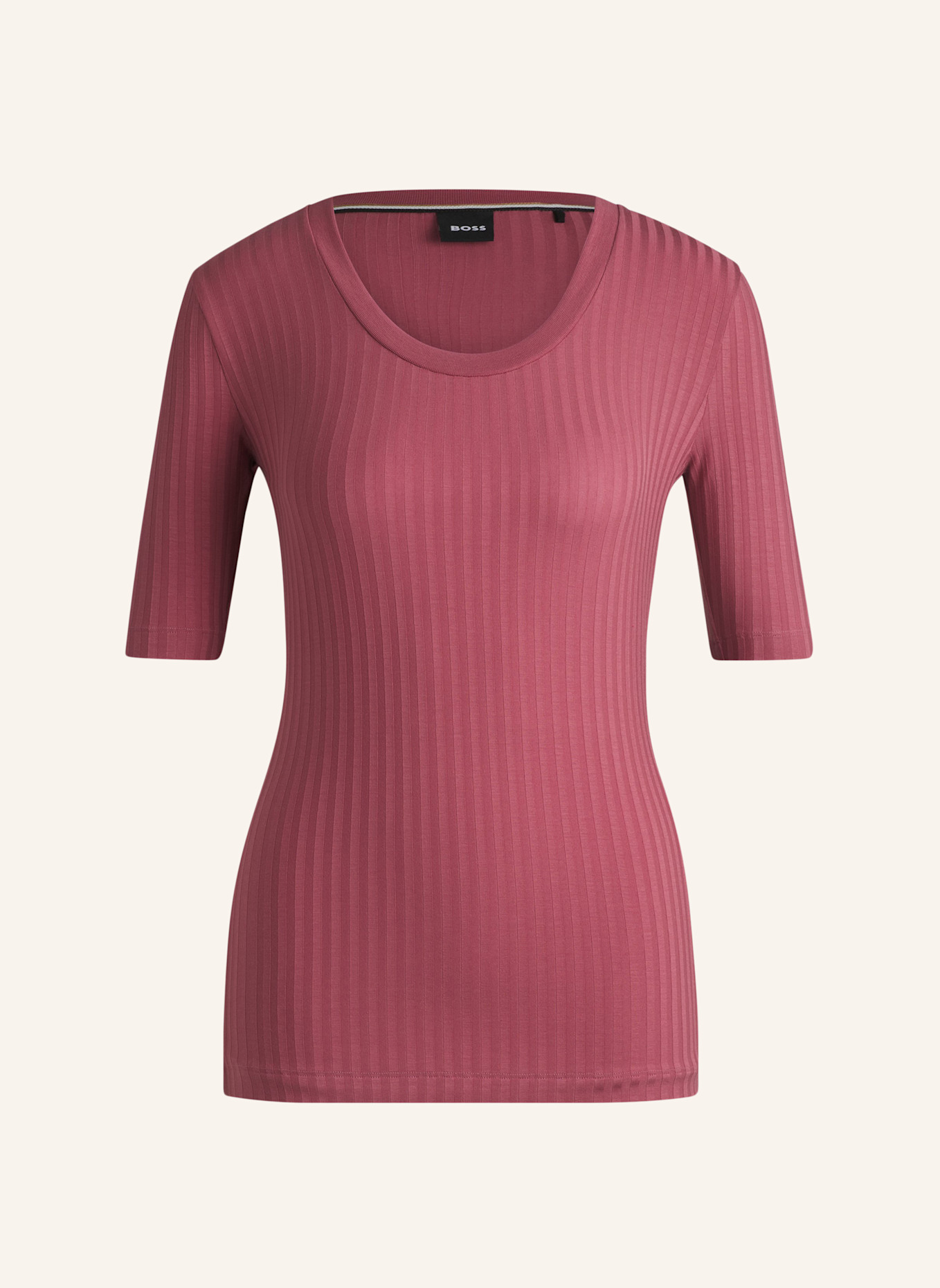 BOSS Casual Top EFFILIE Slim Fit, Farbe: HELLROT (Bild 1)