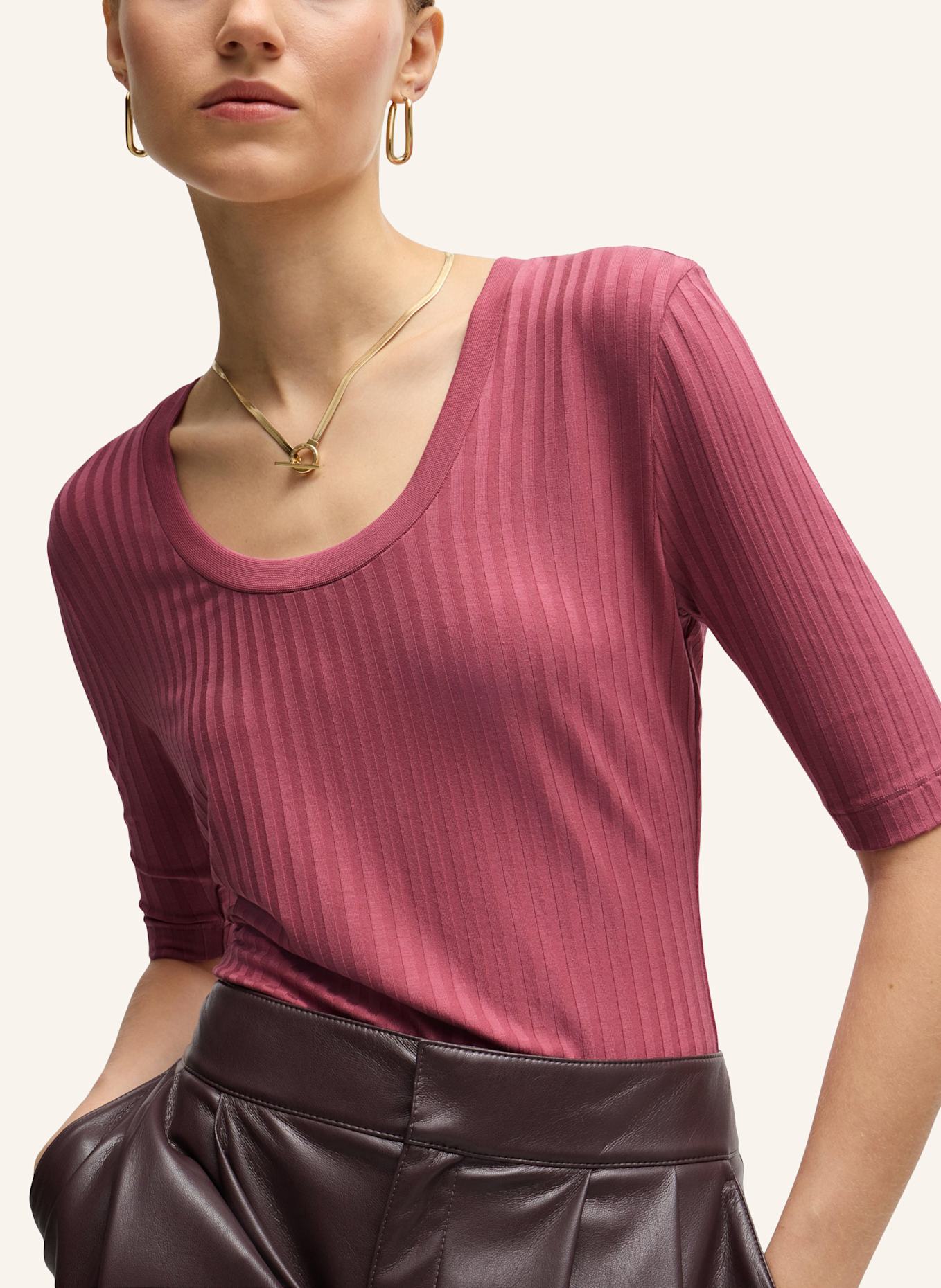 BOSS Casual Top EFFILIE Slim Fit, Farbe: HELLROT (Bild 3)