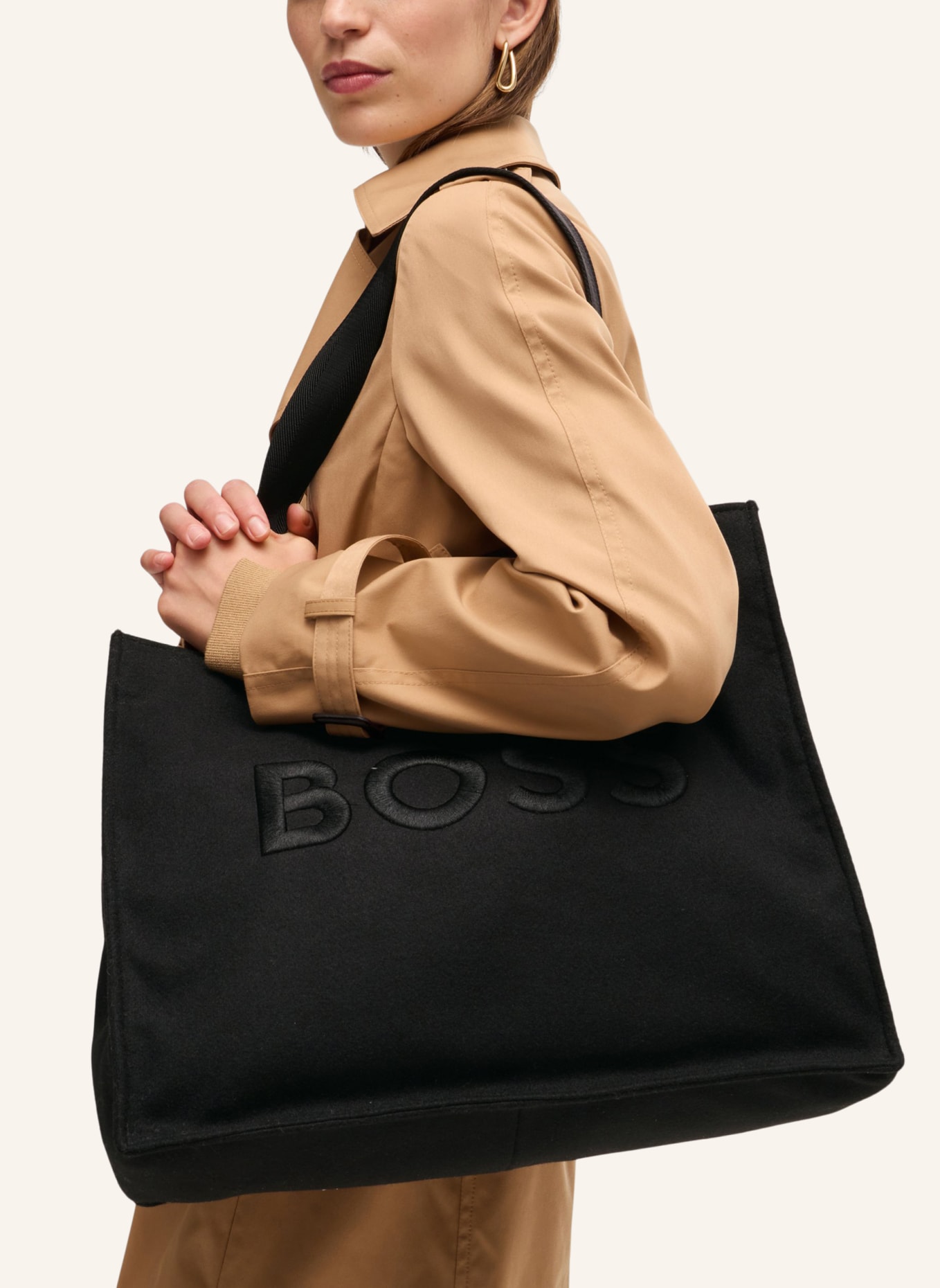 BOSS Tragetasche DEVA TOTE WL, Farbe: SCHWARZ (Bild 6)