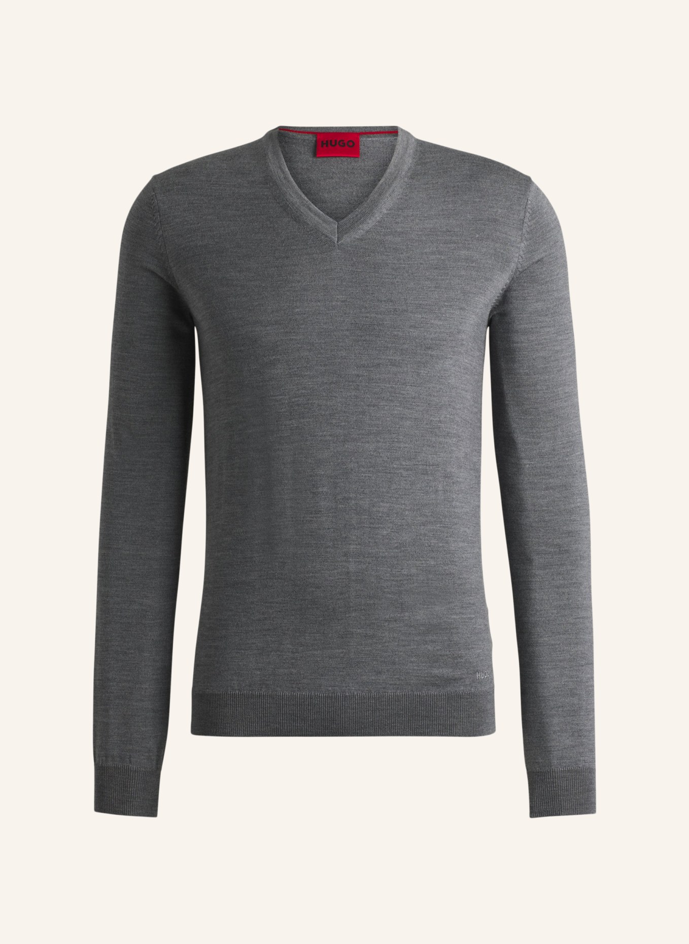 HUGO Pullover SAN VREDO-M Regular Fit, Farbe: GRAU (Bild 1)