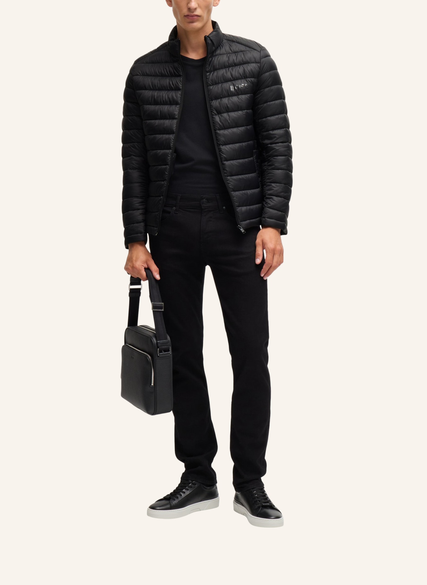 BOSS Casual Jacke CALANOS Regular Fit, Farbe: SCHWARZ (Bild 6)