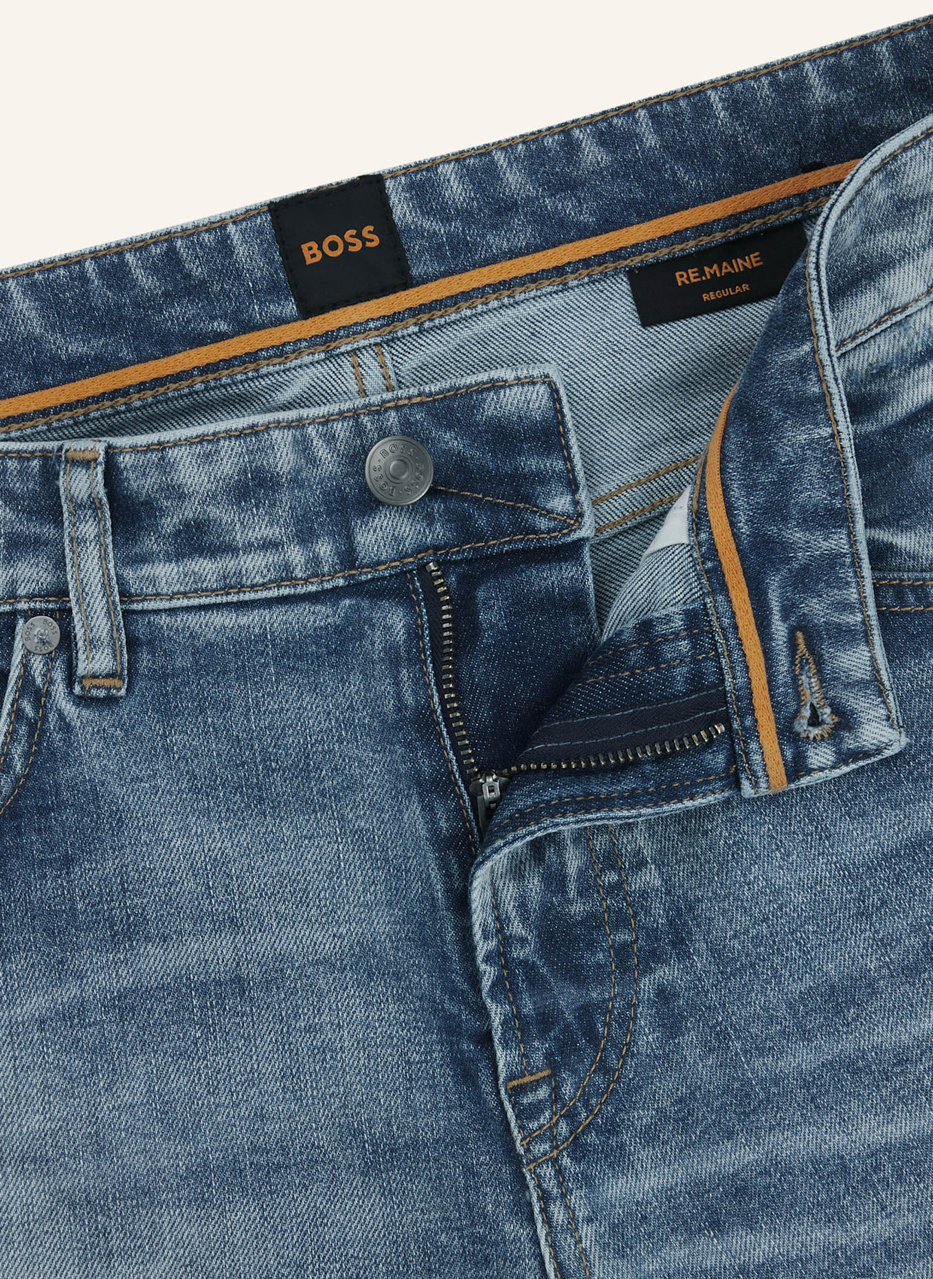 BOSS Jeans RE.MAINE BO Regular Fit, Farbe: BLAU (Bild 2)