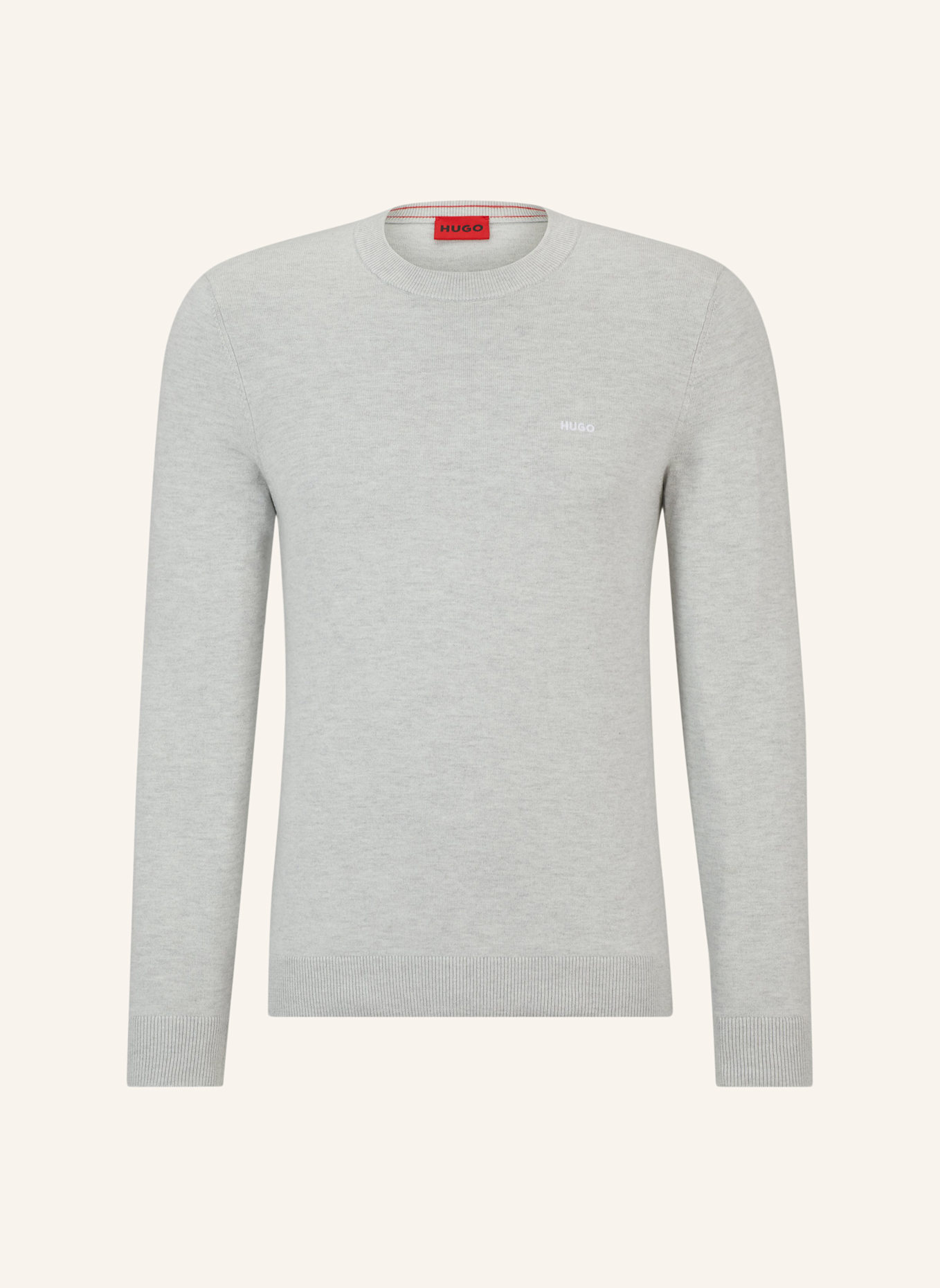 HUGO Pullover SAN CUDO-1 Regular Fit, Farbe: GRAU (Bild 1)