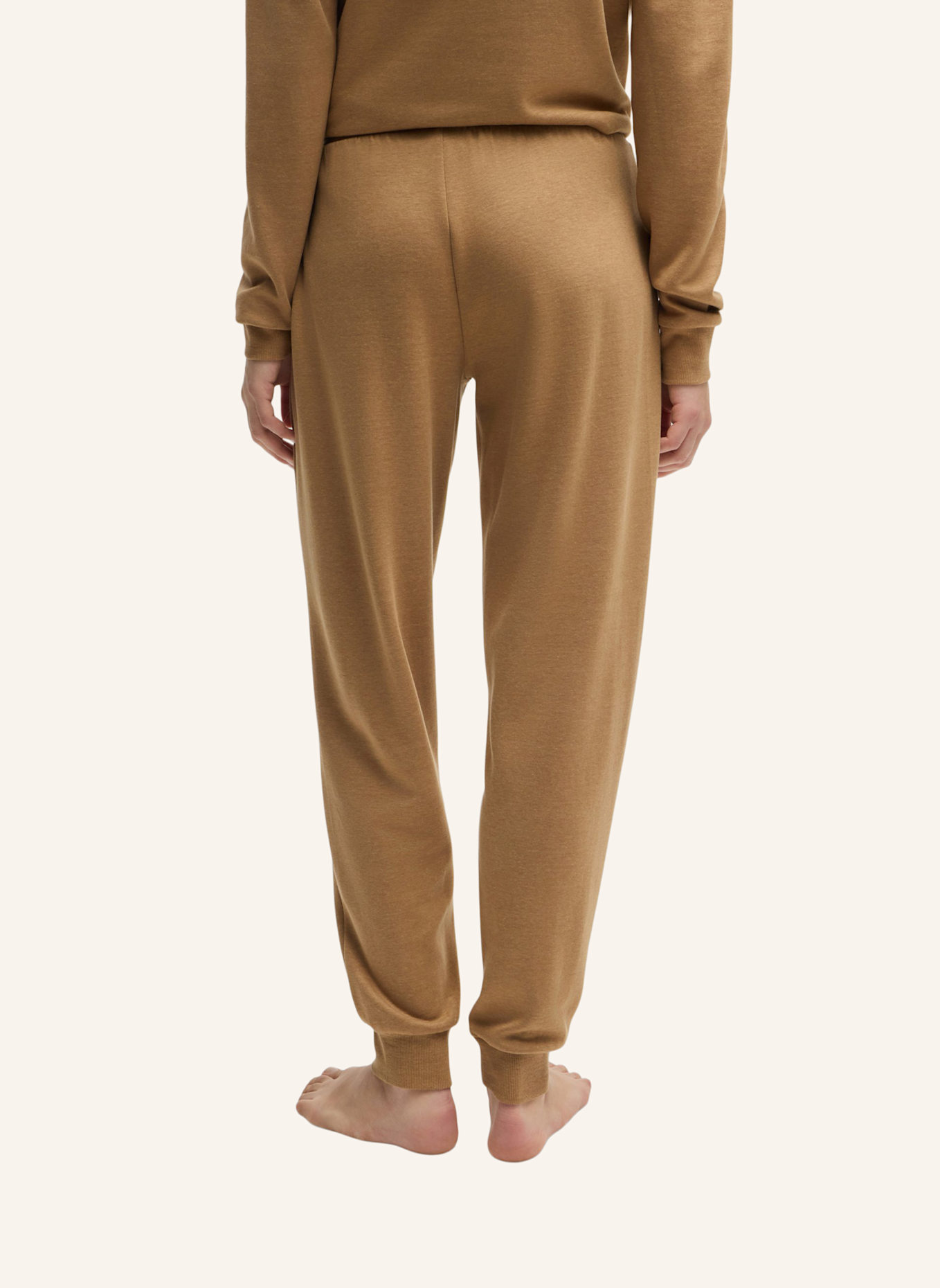 BOSS Loungewear Unterteil CP STRIPE_PANTS CUFF, Farbe: BEIGE (Bild 2)