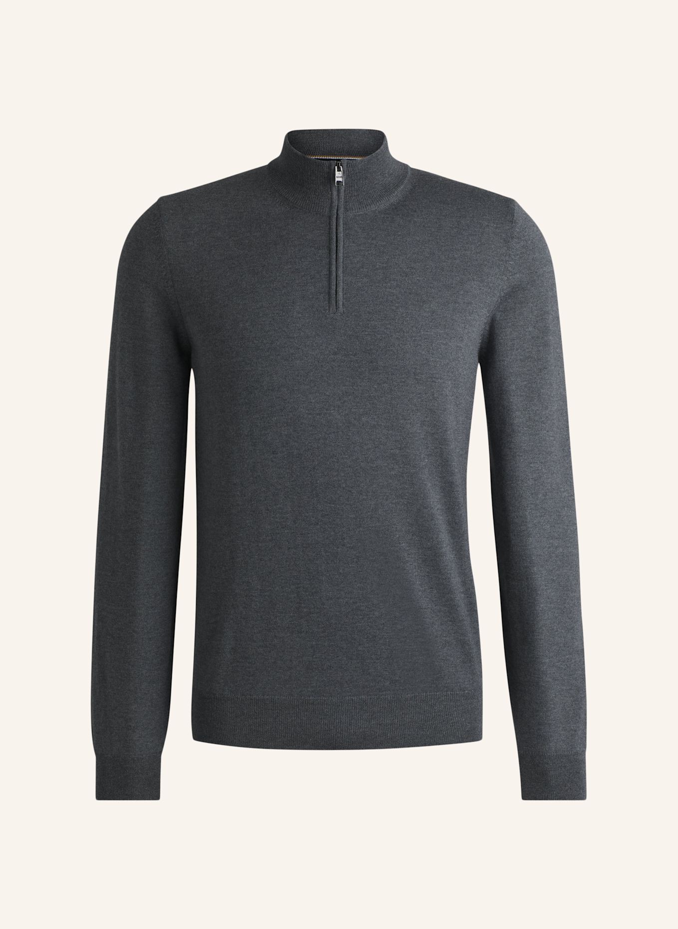 BOSS Pullover EBENJI Regular Fit, Farbe: GRAU (Bild 1)