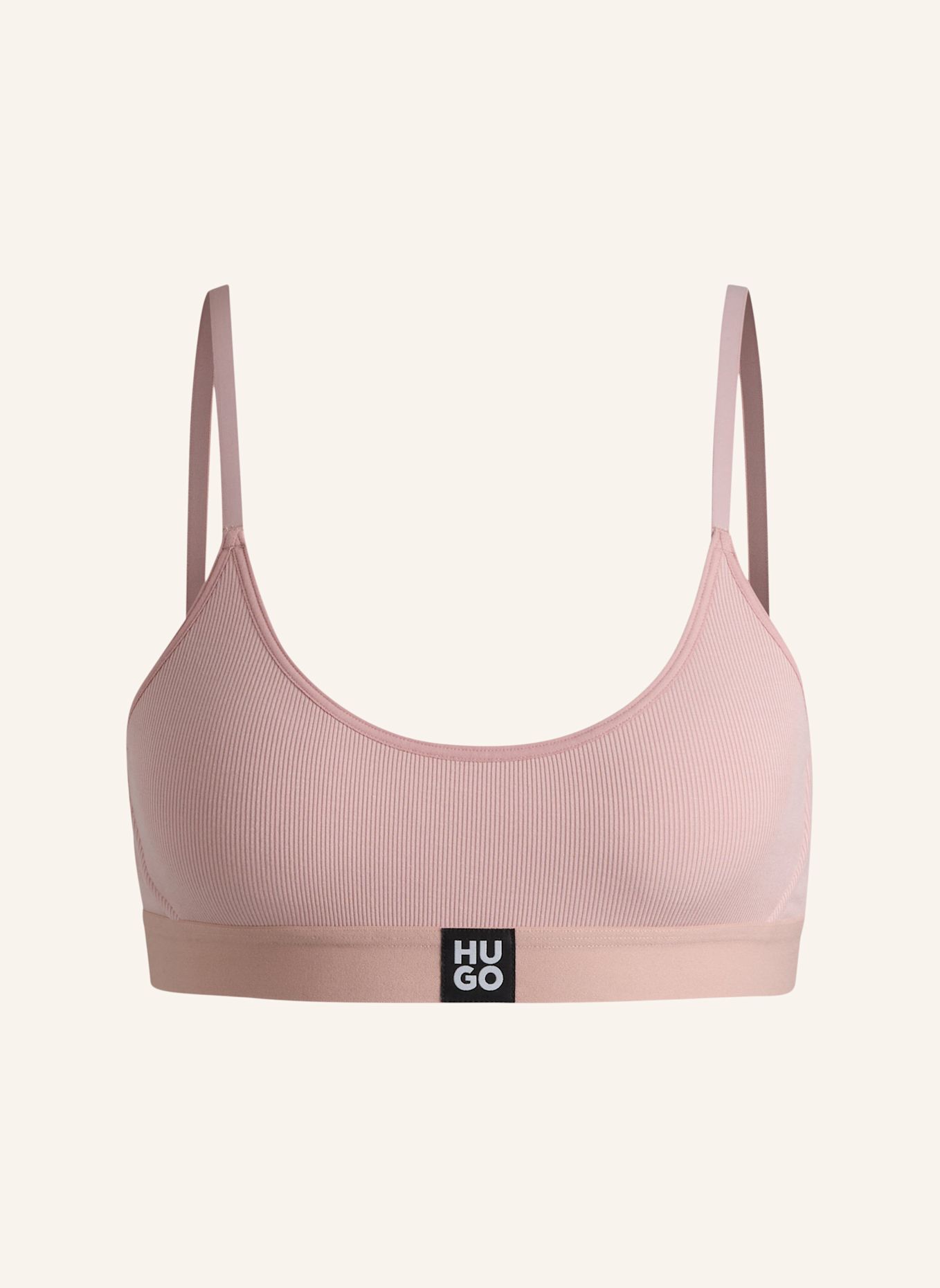 HUGO Bh BRALETTE RIB, Farbe: ROSA (Bild 1)