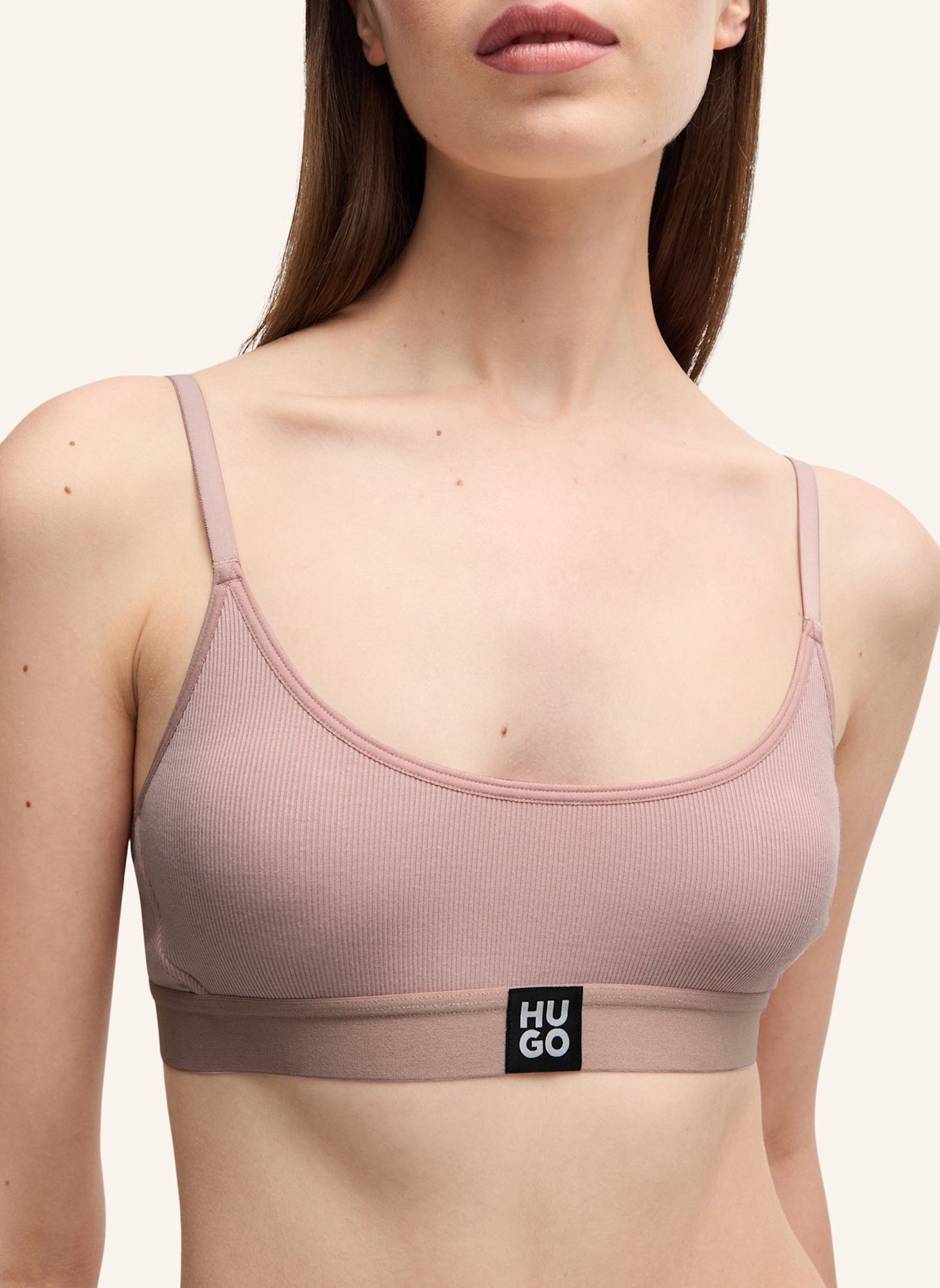 HUGO Bh BRALETTE RIB, Farbe: ROSA (Bild 3)