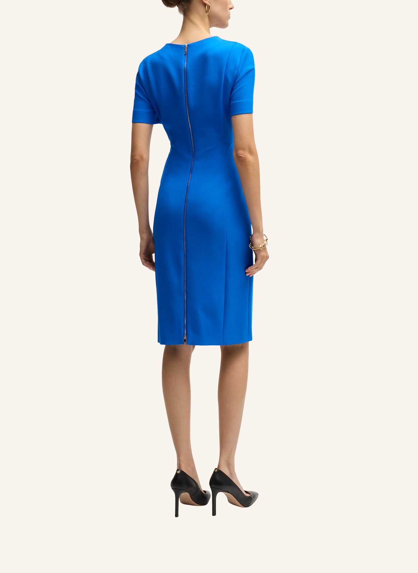 BOSS Business Kleid DAMAISA Slim Fit, Farbe: BLAU (Bild 2)