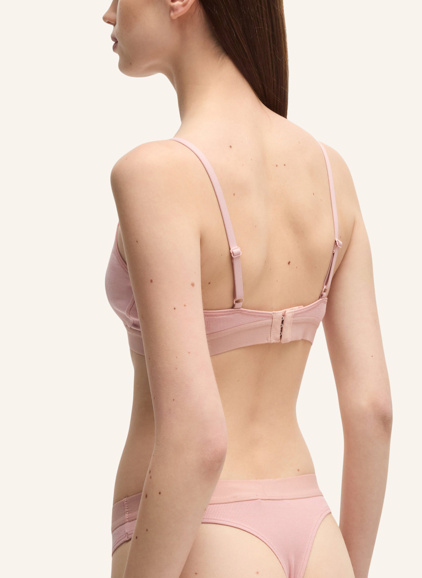 HUGO Bh BRALETTE RIB, Farbe: ROSA (Bild 4)