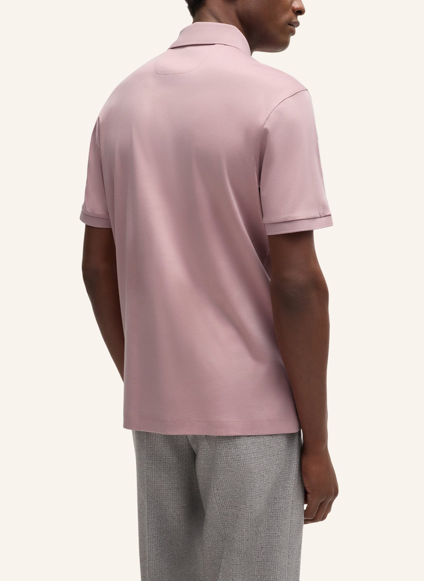 BOSS Poloshirt L-PERRY 14 Regular Fit, Farbe: ROSA (Bild 2)