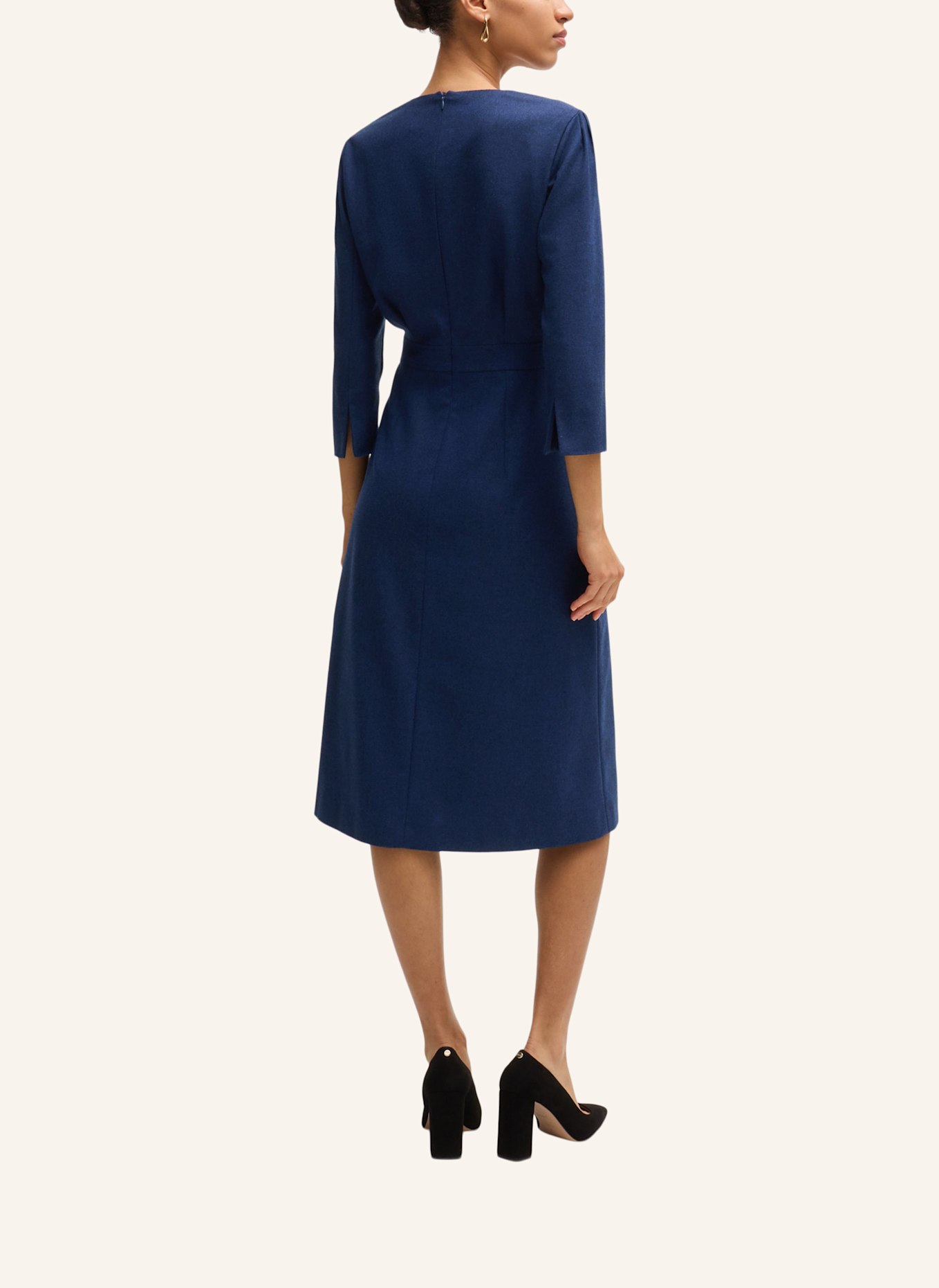 BOSS Business Kleid DOTARA Regular Fit, Farbe: BLAU (Bild 2)