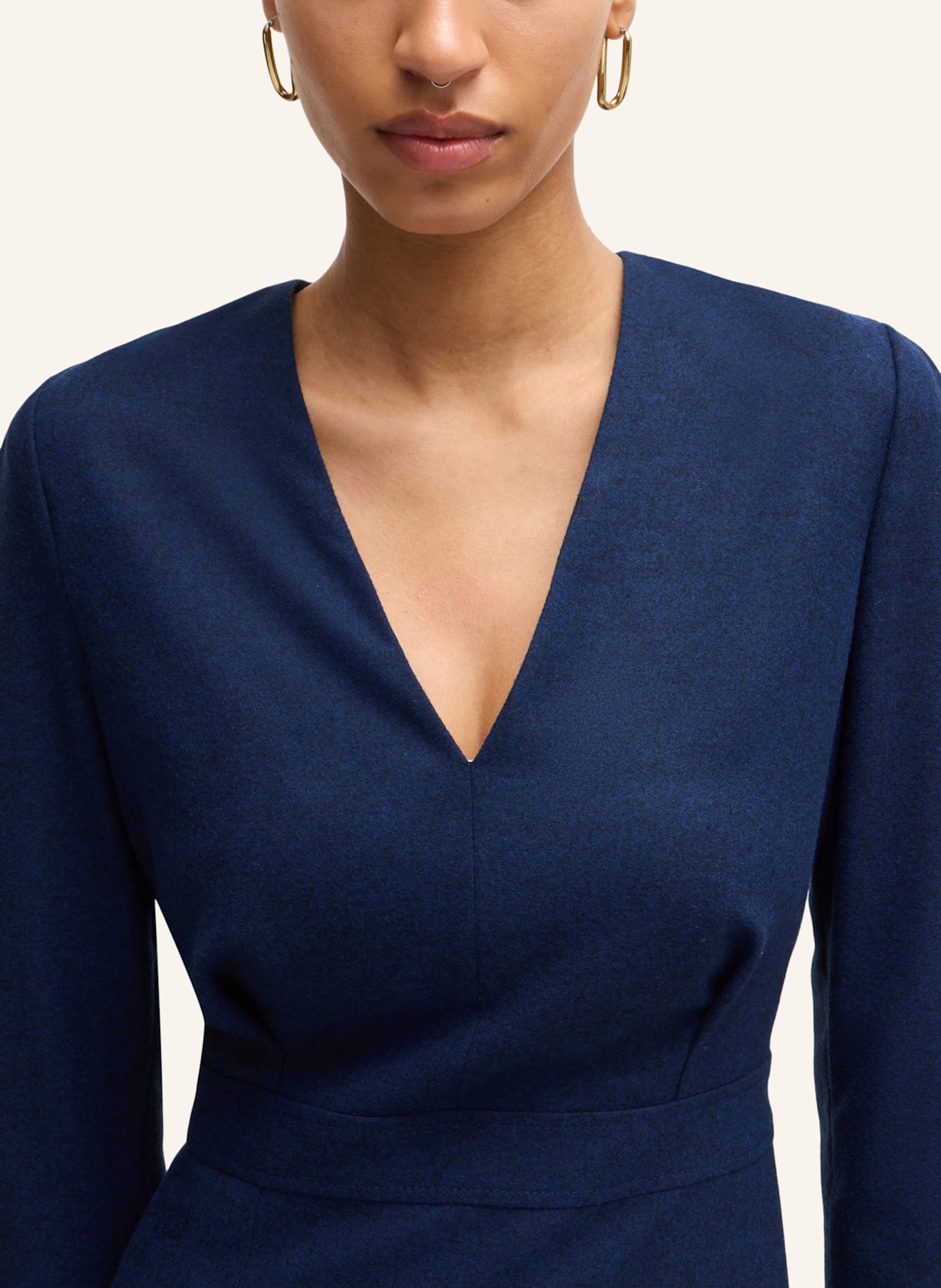 BOSS Business Kleid DOTARA Regular Fit, Farbe: BLAU (Bild 3)