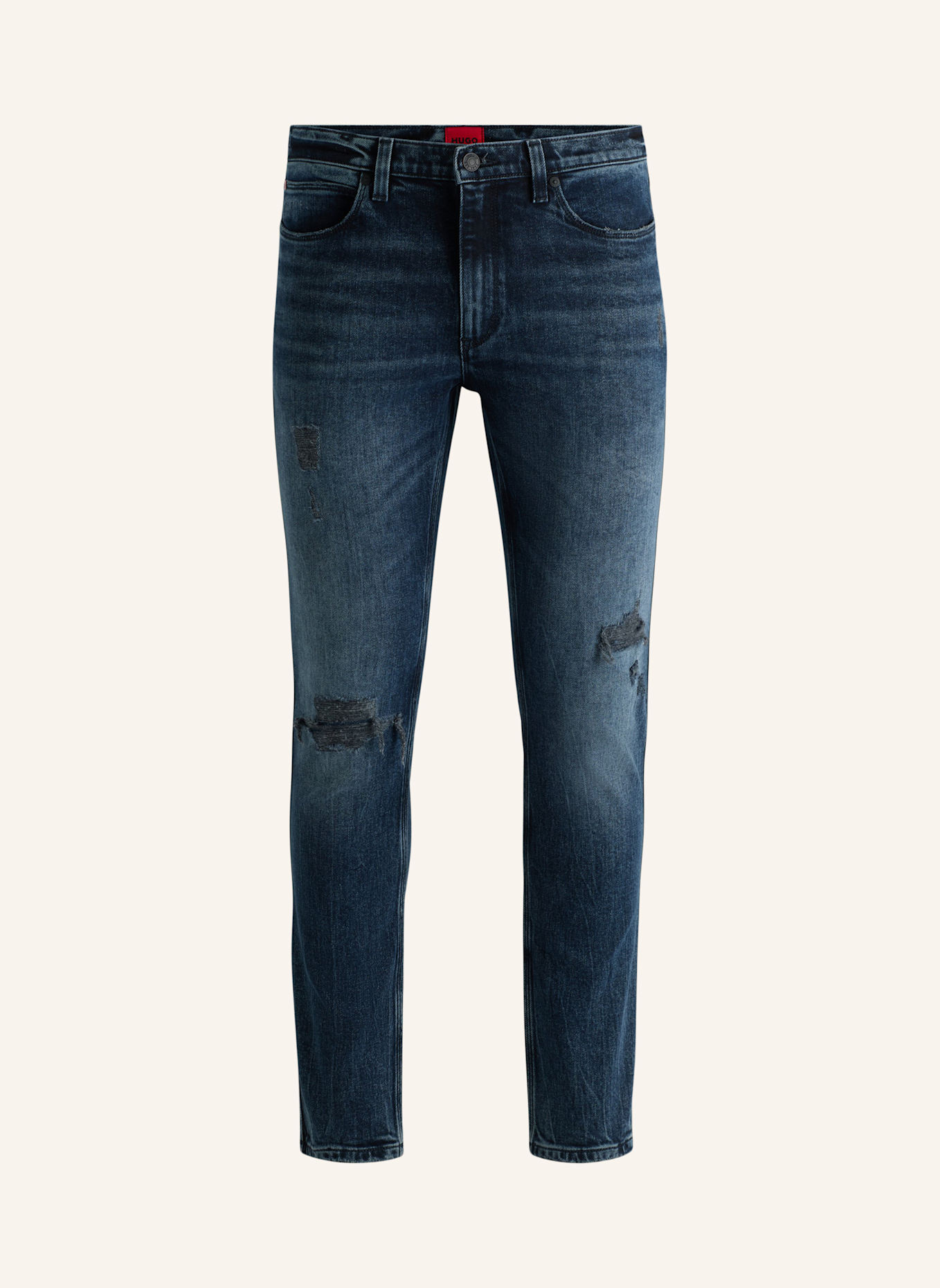 HUGO Jeans HUGO 734 Extra-Slim Fit, Farbe: DUNKELBLAU (Bild 1)