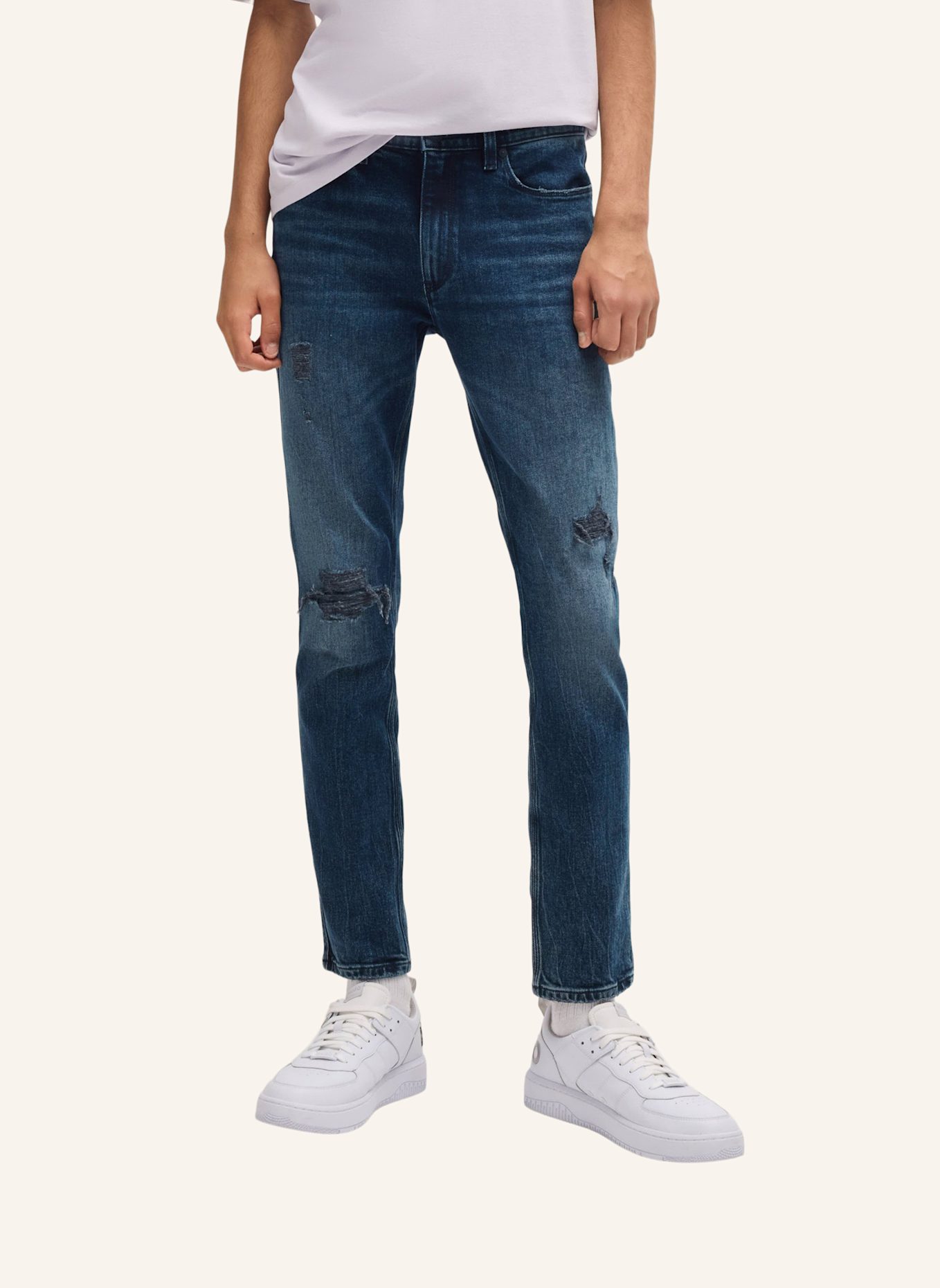 HUGO Jeans HUGO 734 Extra-Slim Fit, Farbe: DUNKELBLAU (Bild 5)