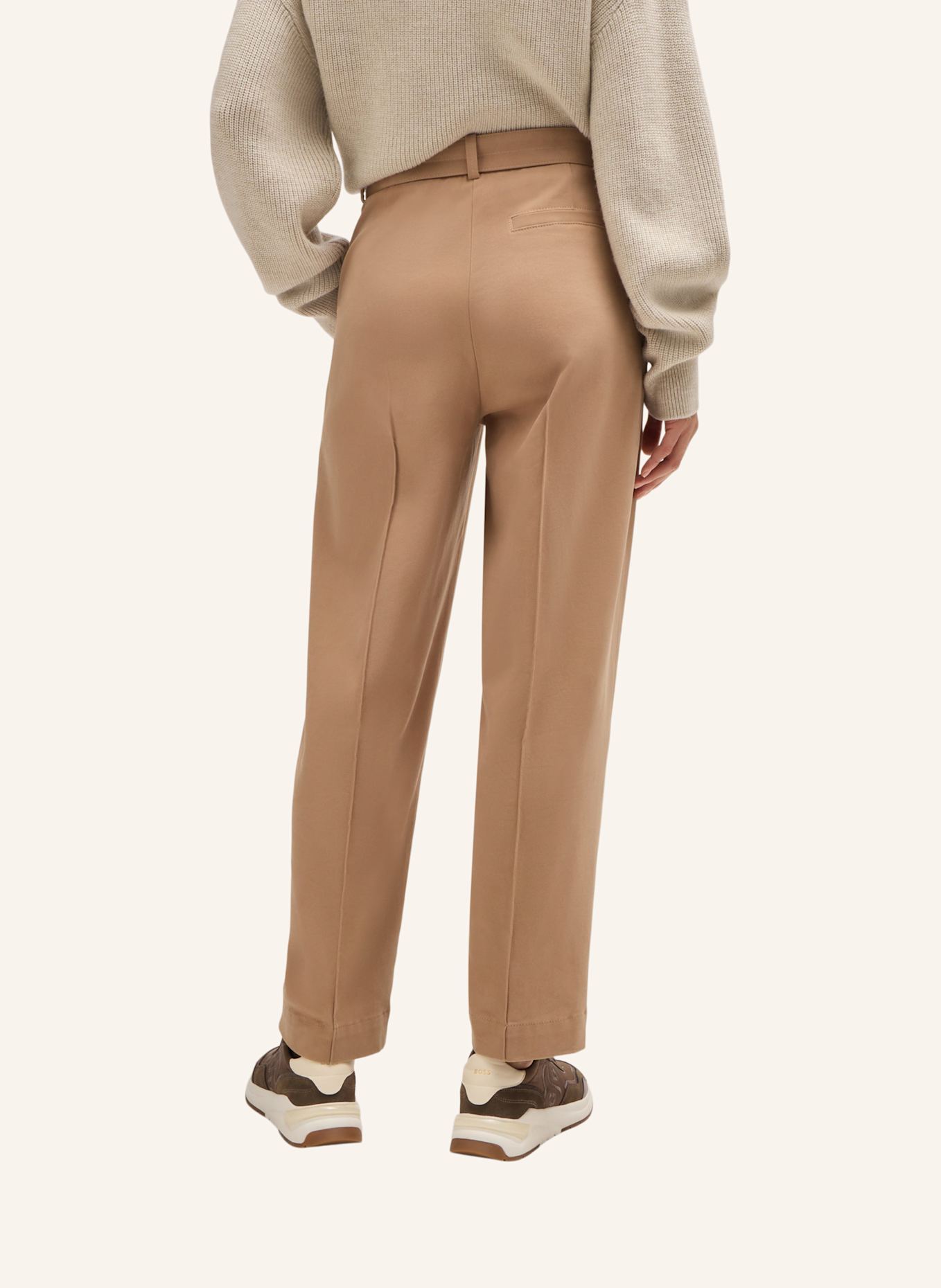 BOSS Business Hose TATEPA-W Regular Fit, Farbe: BEIGE (Bild 3)