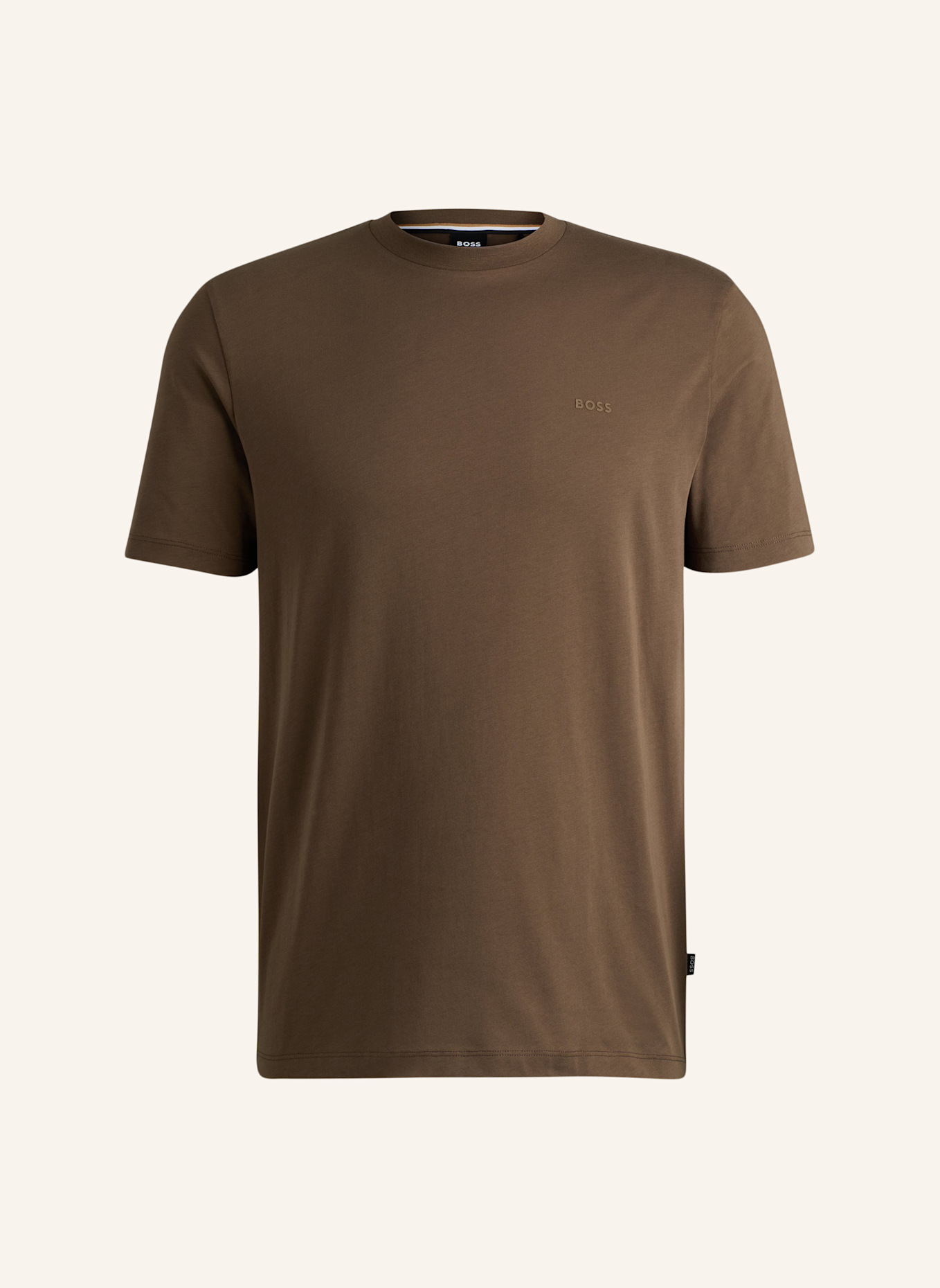 BOSS T-Shirt THOMPSON 01 Regular Fit, Farbe: BRAUN/ BLAU (Bild 1)