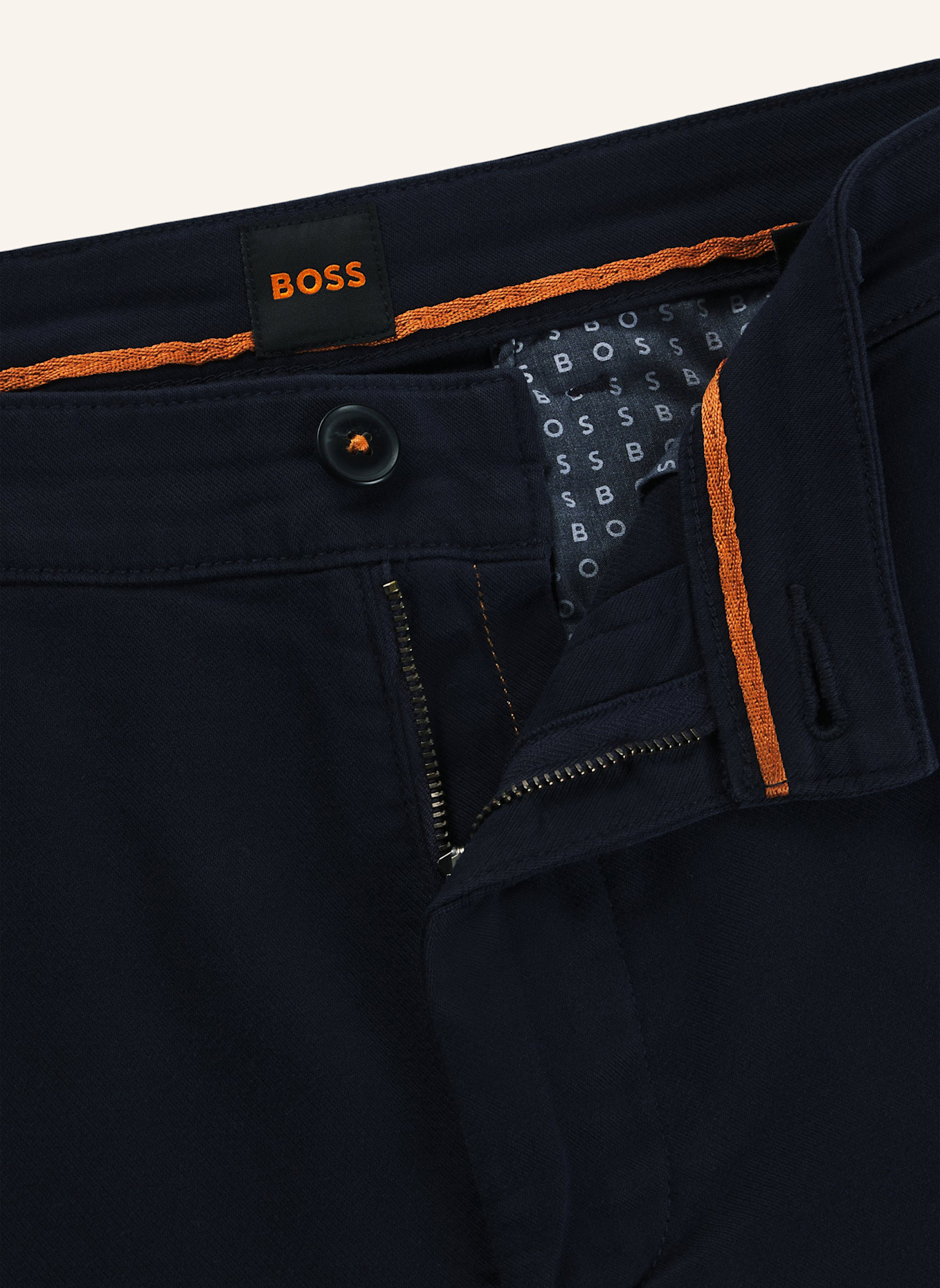 BOSS Casual Hose CHINO_SLIM Slim Fit, Farbe: DUNKELBLAU (Bild 2)