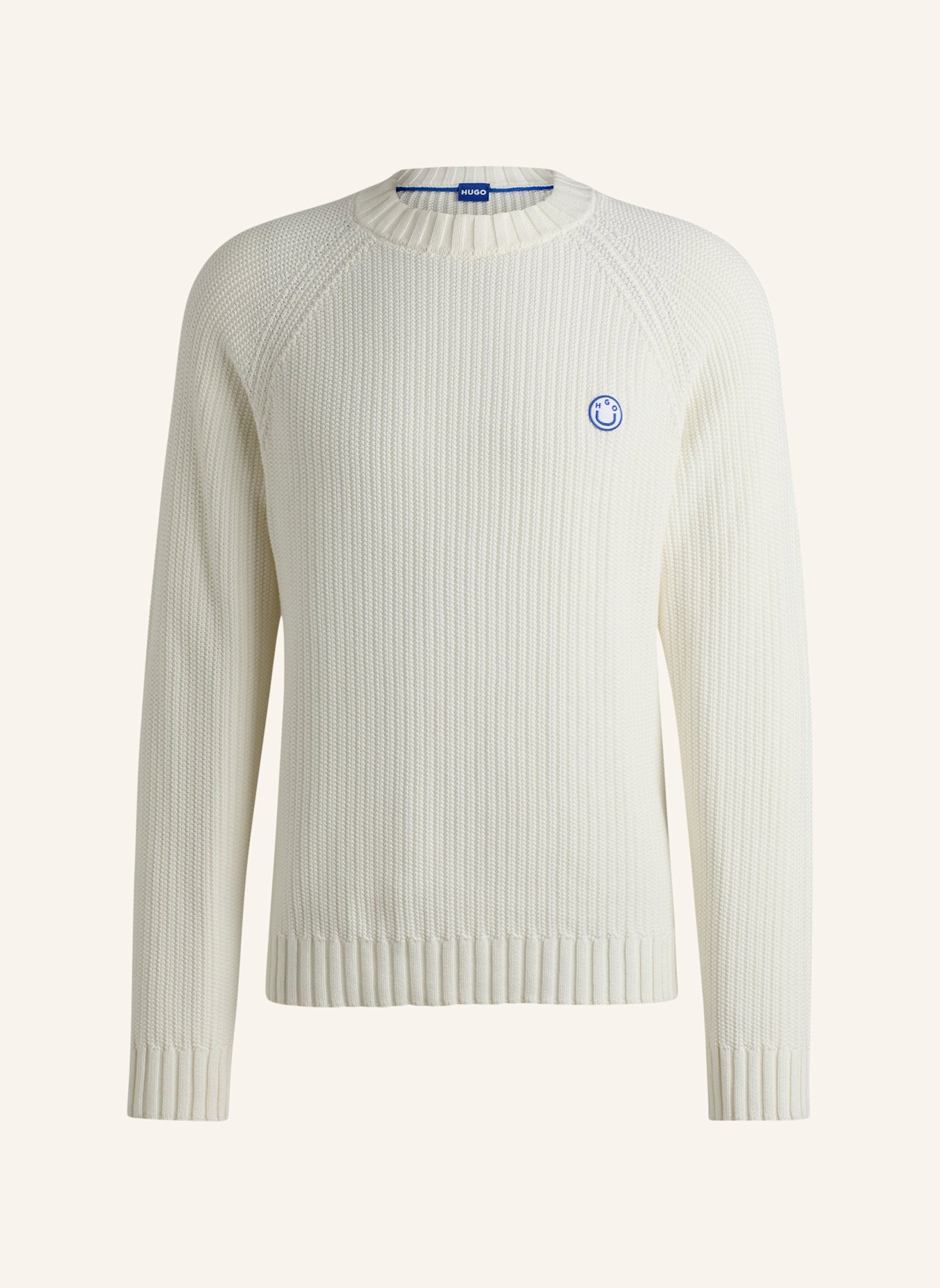 HUGO Pullover SONNI Relaxed Fit, Farbe: WEISS (Bild 1)