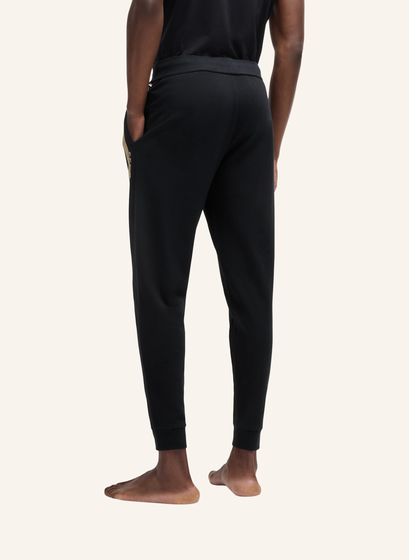 BOSS Loungewear Unterteil AUTHENTIC PANTS, Farbe: SCHWARZ (Bild 2)