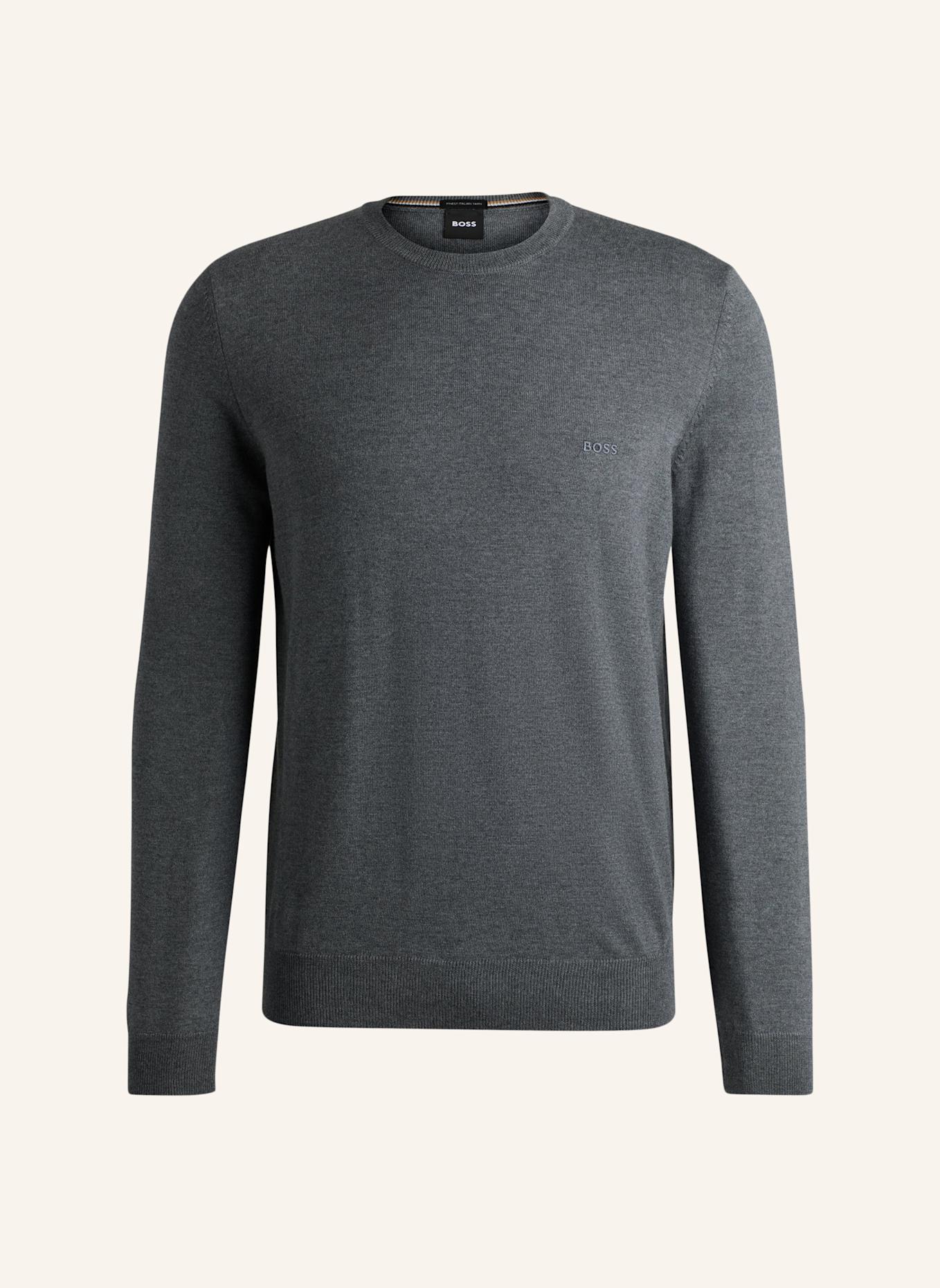 BOSS Pullover BOTTO-L Regular Fit, Farbe: GRAU (Bild 1)