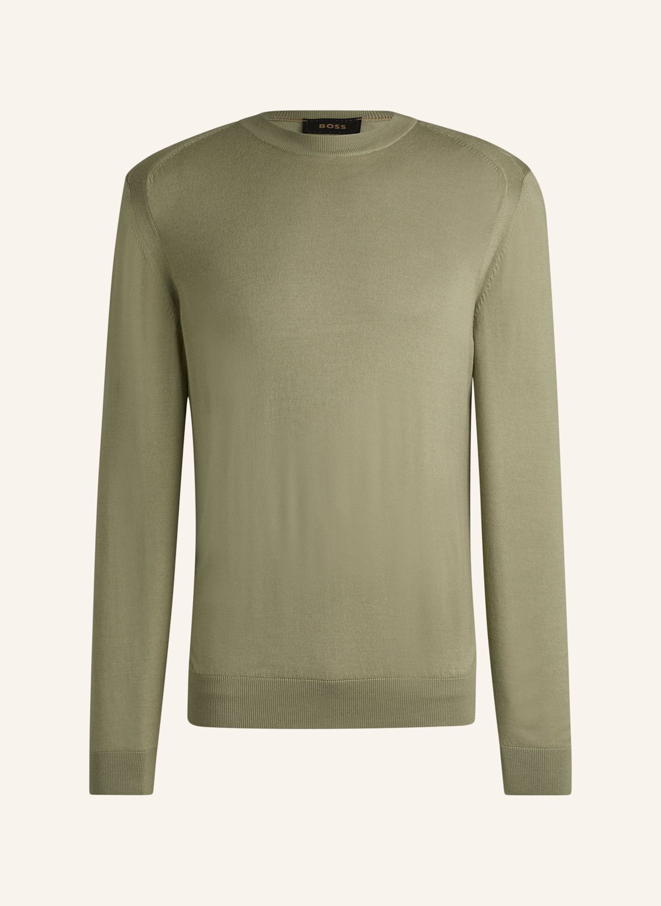 BOSS Pullover L-OVERO Regular Fit, Farbe: GRÜN (Bild 1)