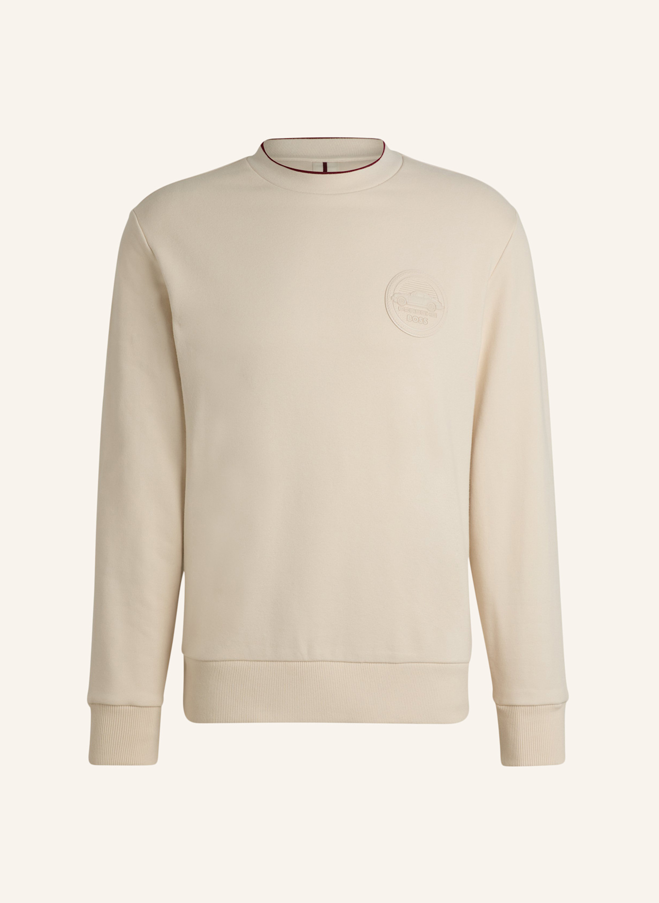 BOSS Sweatshirt C-SOLERI 40_PS Relaxed Fit, Farbe: WEISS (Bild 1)