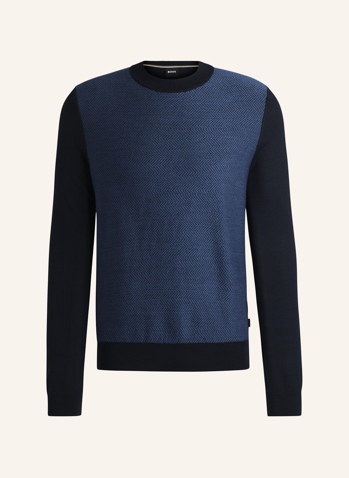 BOSS Pullover MARAMEO_IN Regular Fit, Farbe: DUNKELBLAU (Bild 1)